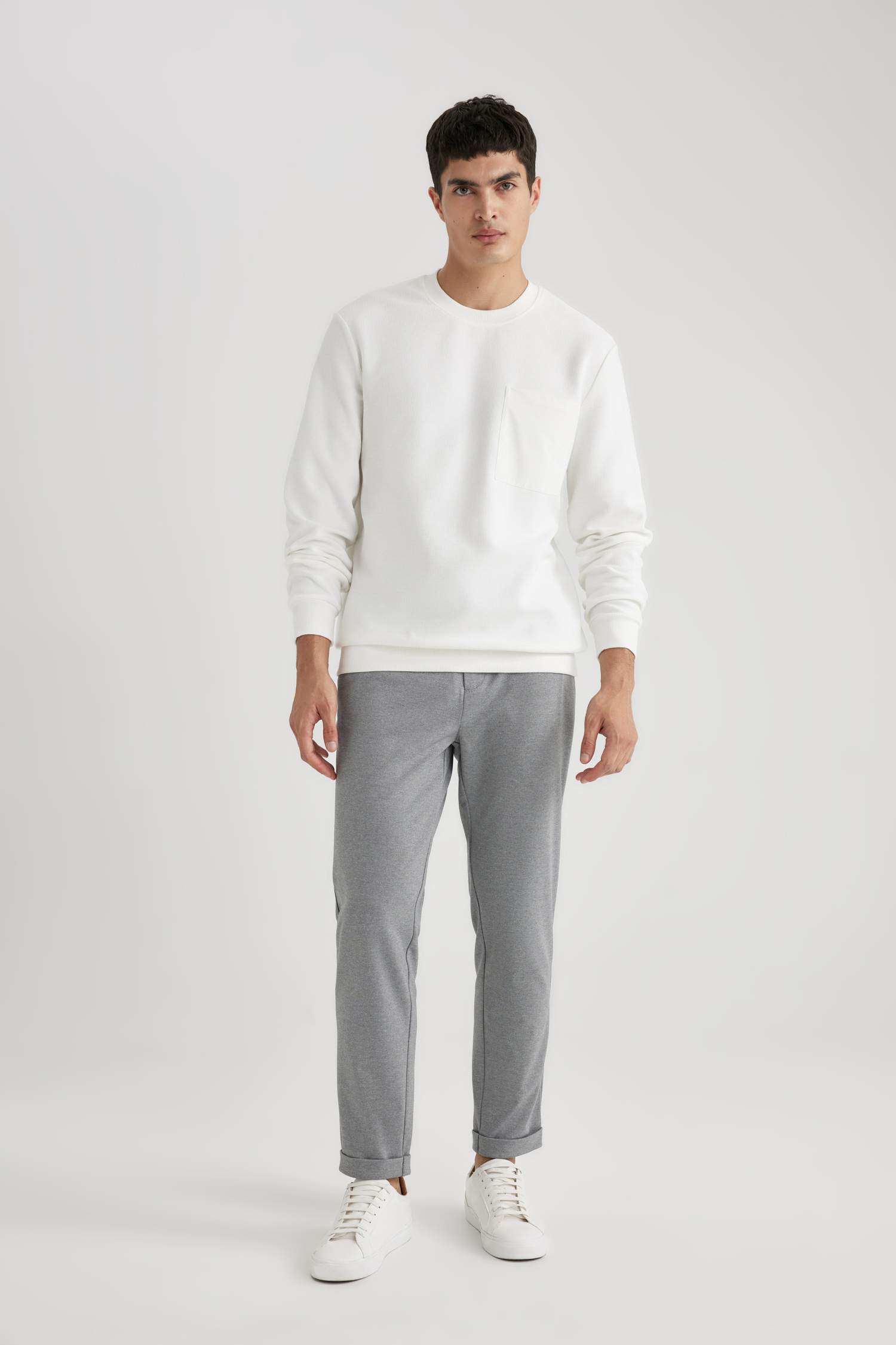 Jogger Pantolon Her Yöne Esneyen Duble Paça 