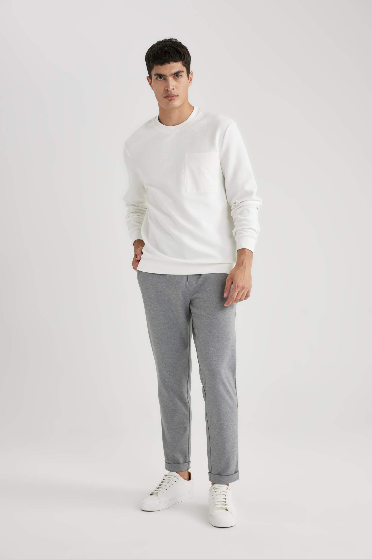 Jogger Pantolon Her Yöne Esneyen Duble Paça 