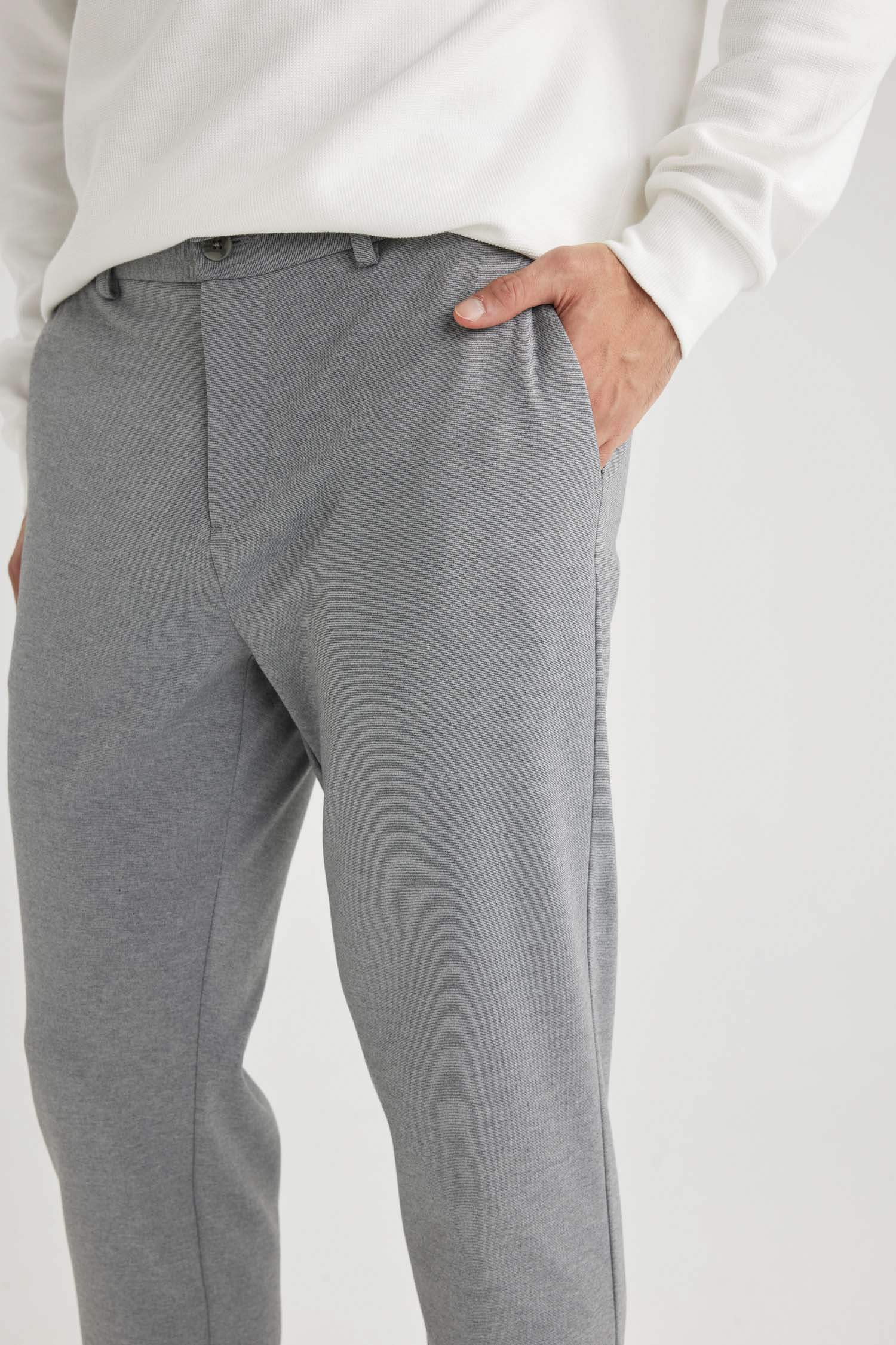 Jogger Pantolon Her Yöne Esneyen Duble Paça 