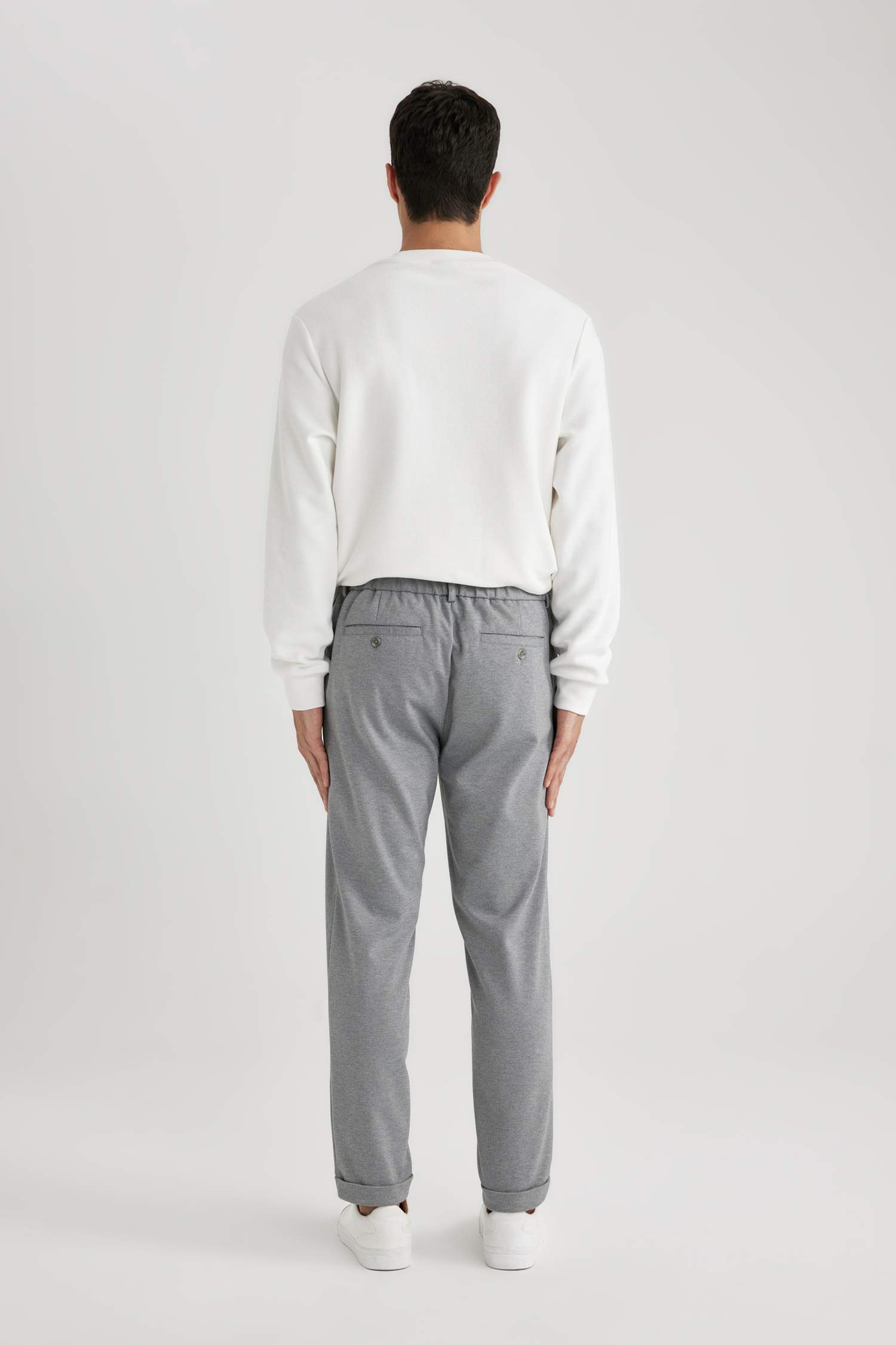 Jogger Pantolon Her Yöne Esneyen Duble Paça 