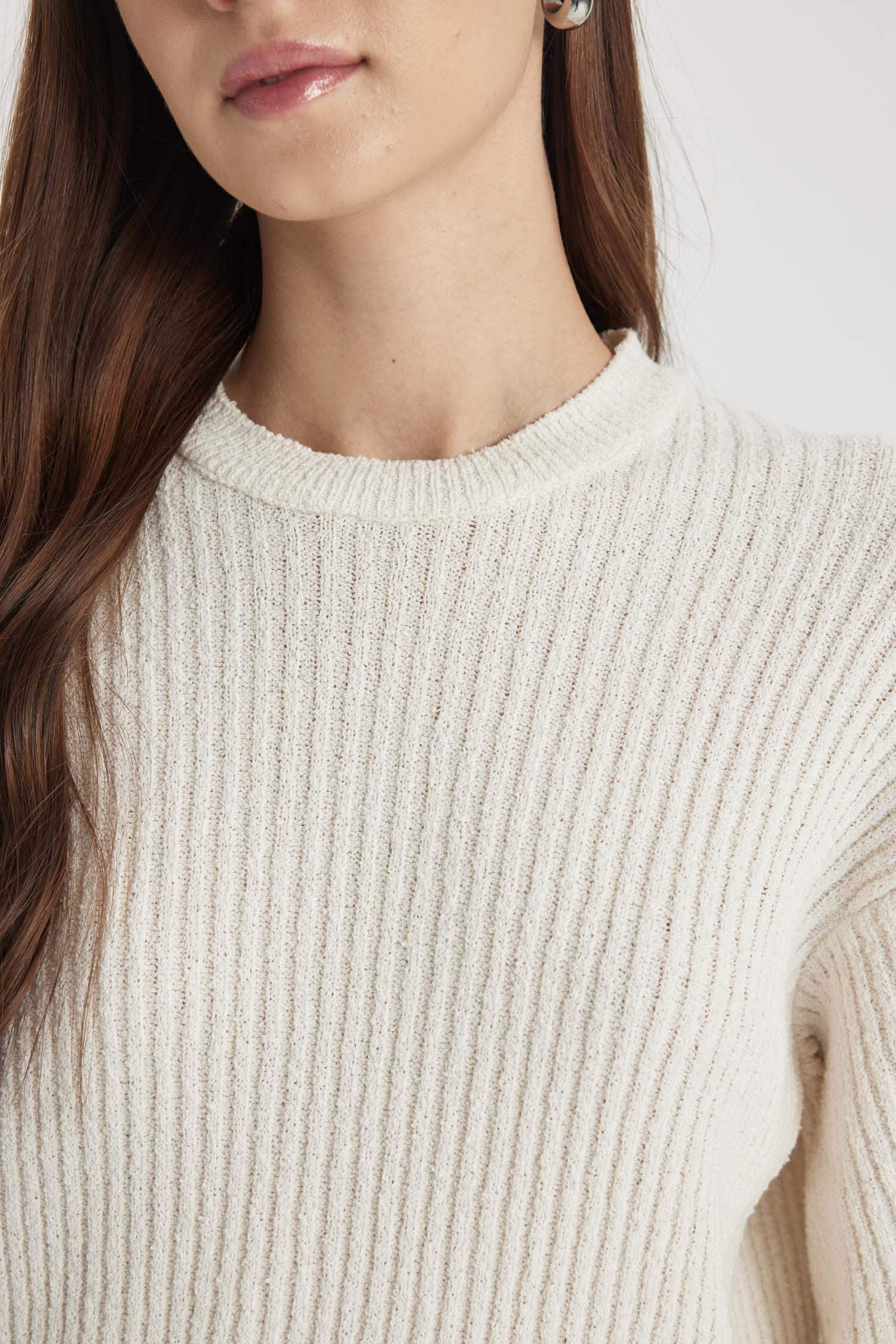 Regular Fit Knitted Pullover Tunic