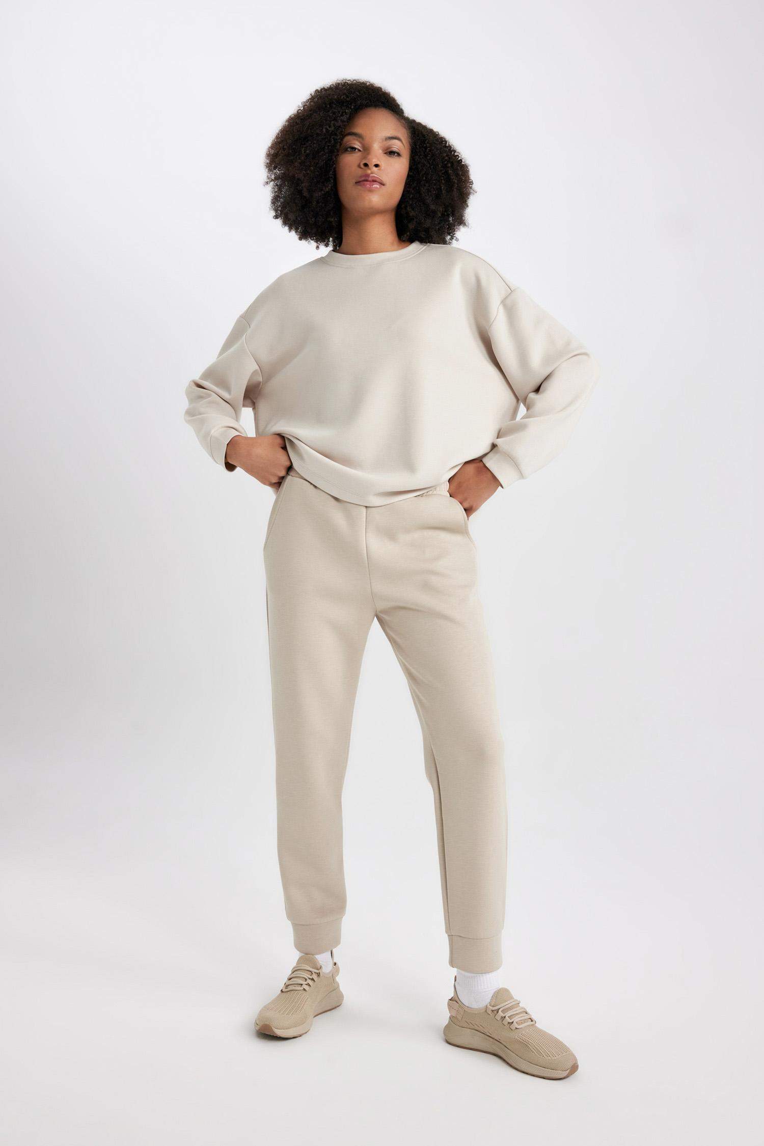 DeFactoFit Standard Fit Jogger Leg Standard Premium Trousers