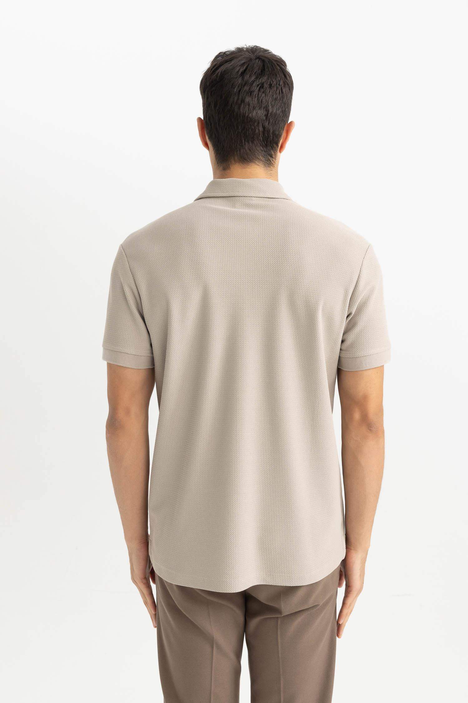 تيشيرت بولو نص ردن مودرن فيت