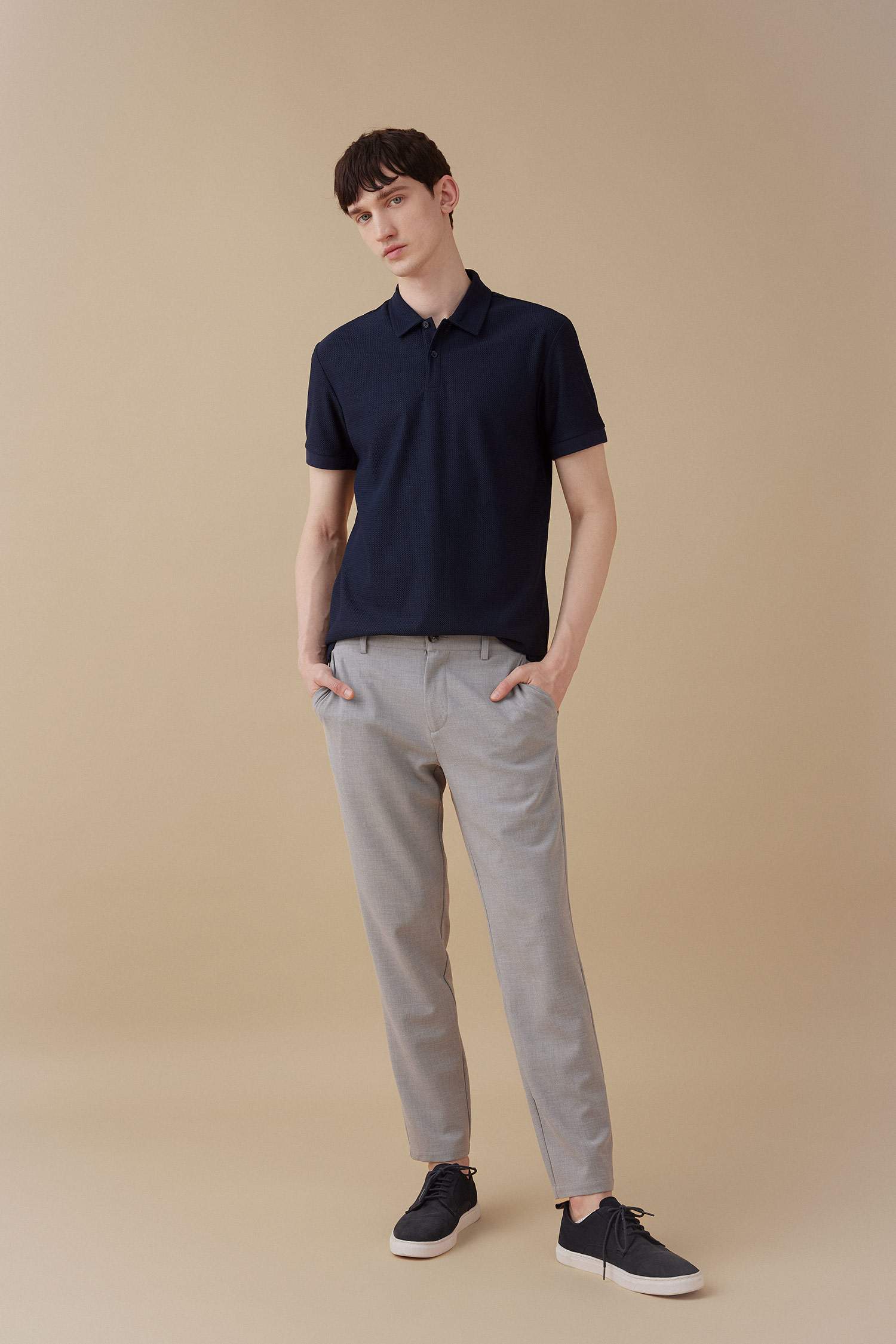 Modern Fit Polo Collar Polo T-Shirt