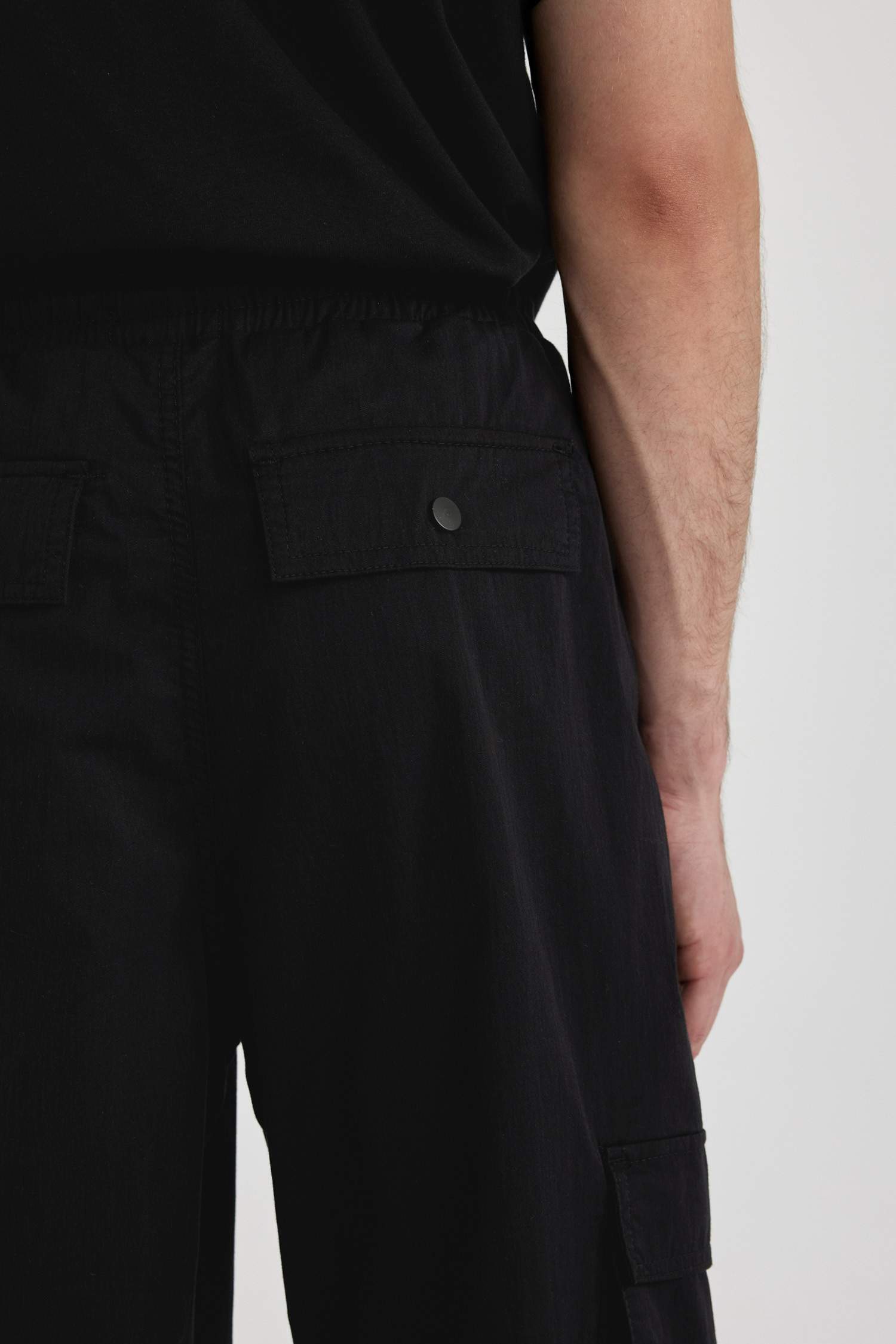 Baggy Fit Regular Hem With Cargo Pocket Trousers
