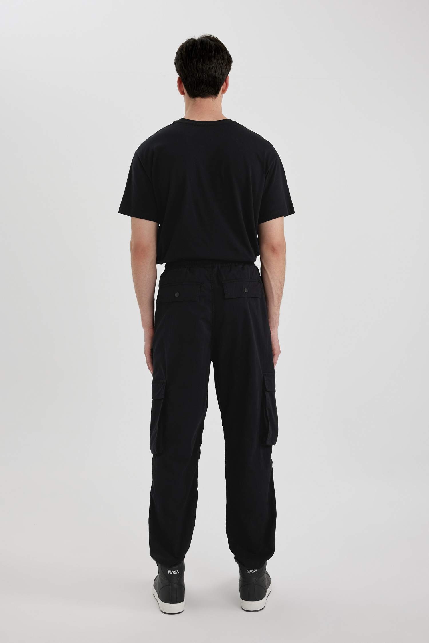 Baggy Fit Regular Hem With Cargo Pocket Trousers