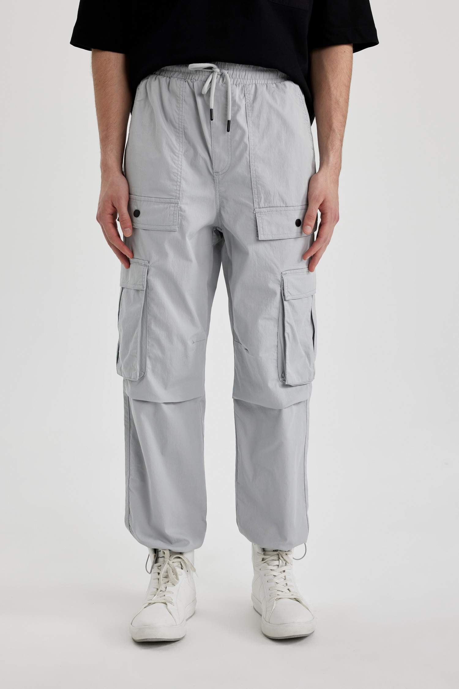 سروال كارجو باجي برجل عادي وجيب