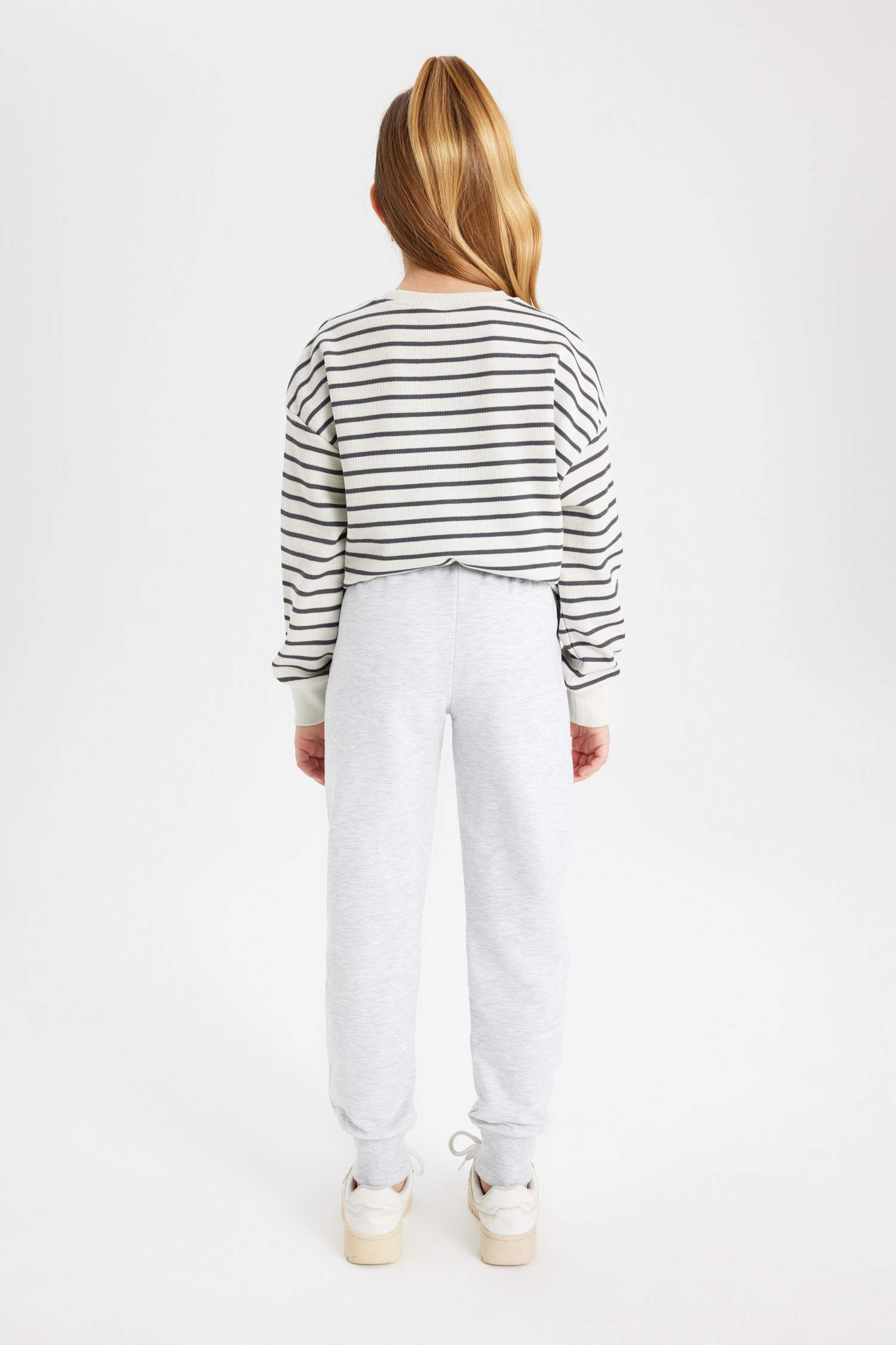 Pantalon De Jogging gris imprimé Pour Fille