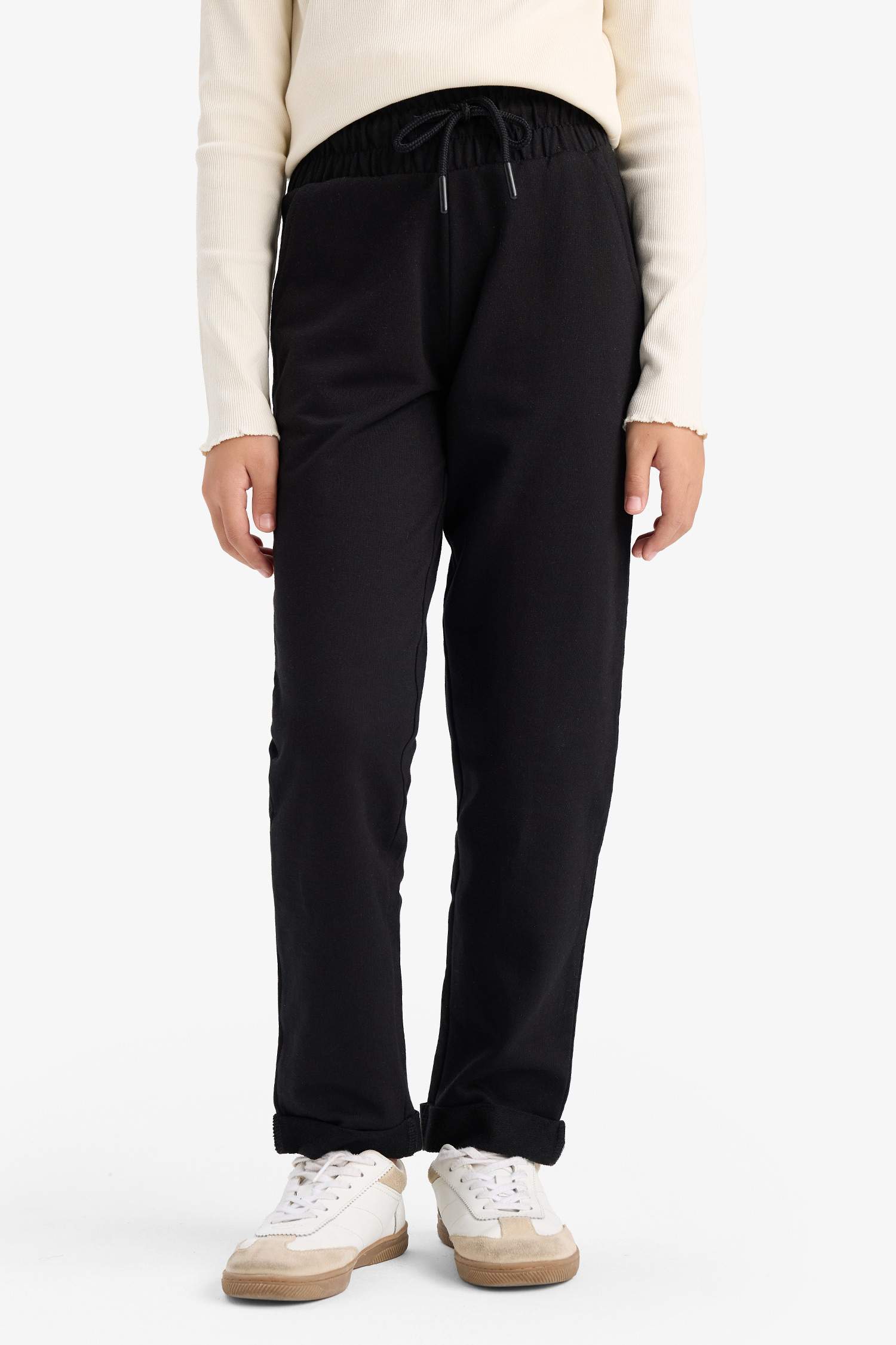 Girl Carrot Fit Sweatpants