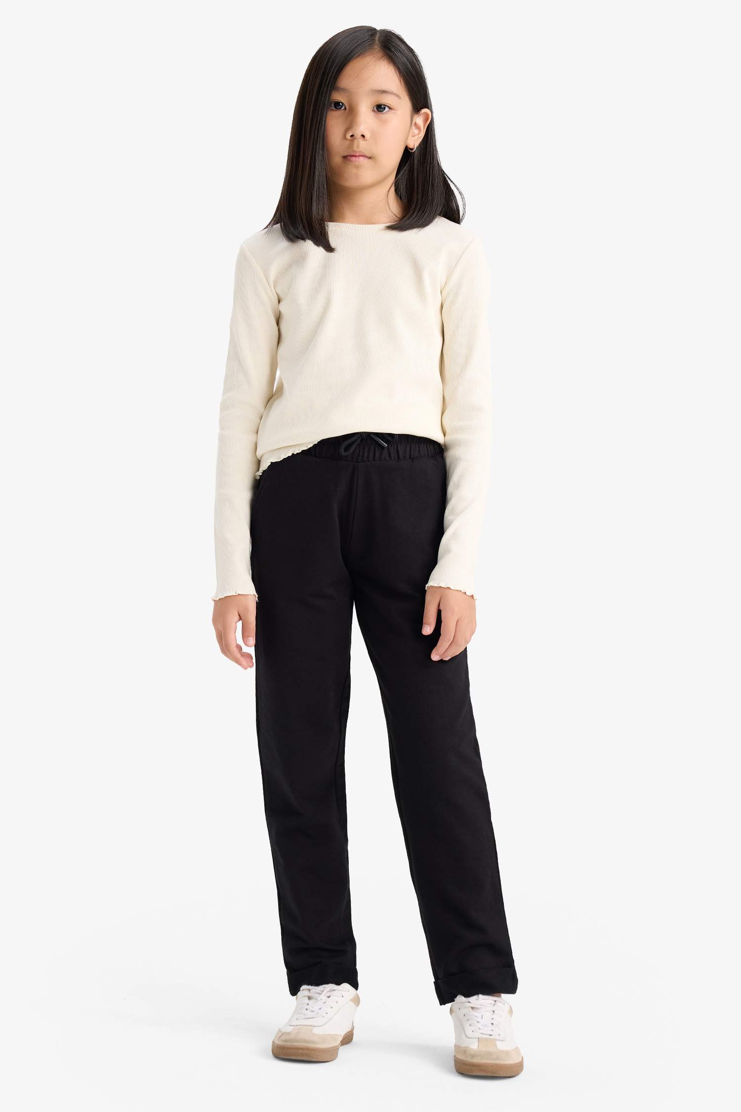 Girl Carrot Fit Sweatpants