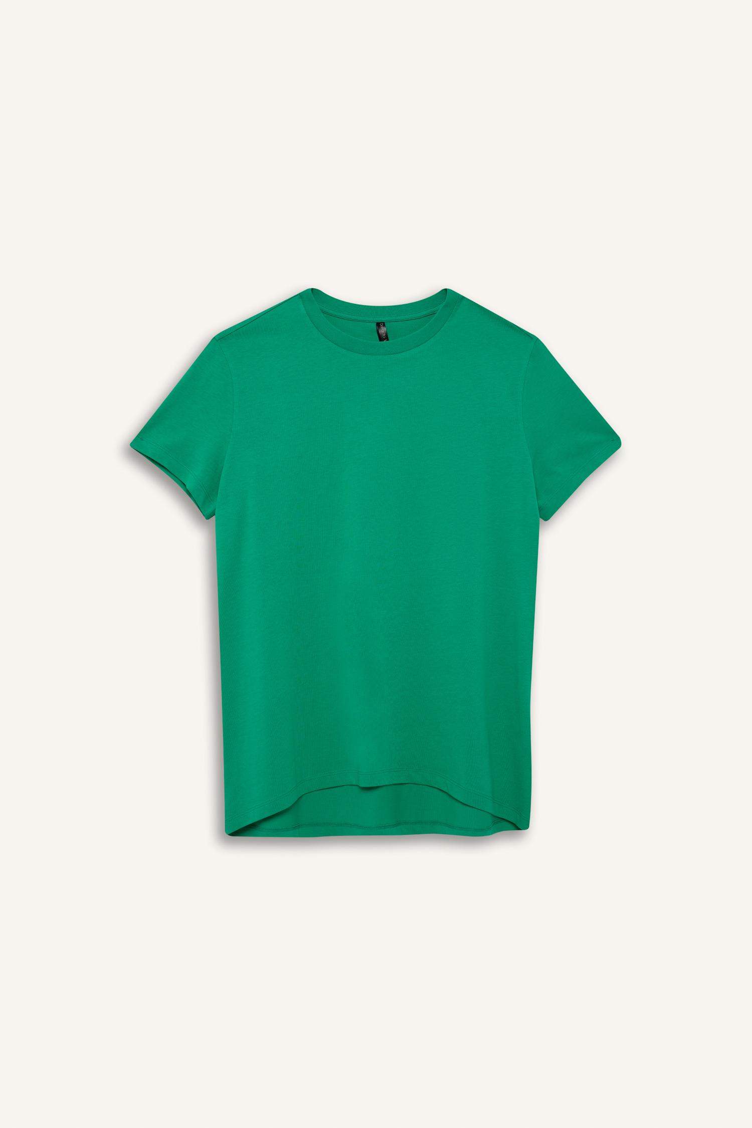 Футболка с круглым вырезом Long Fit Basic с коротким рукавом