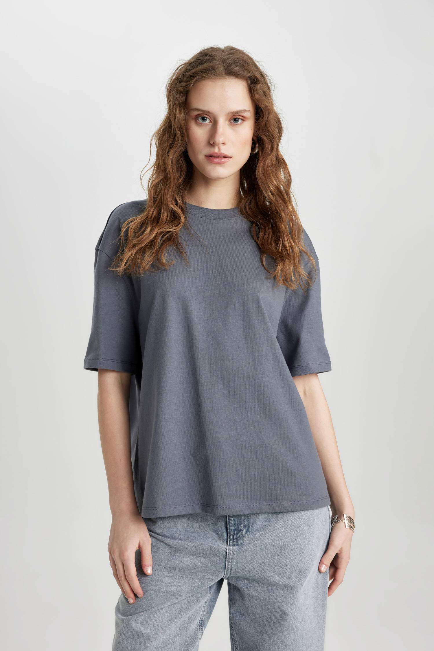 Relax Fit Crew Neck Premium Short Sleeve T-Shirt