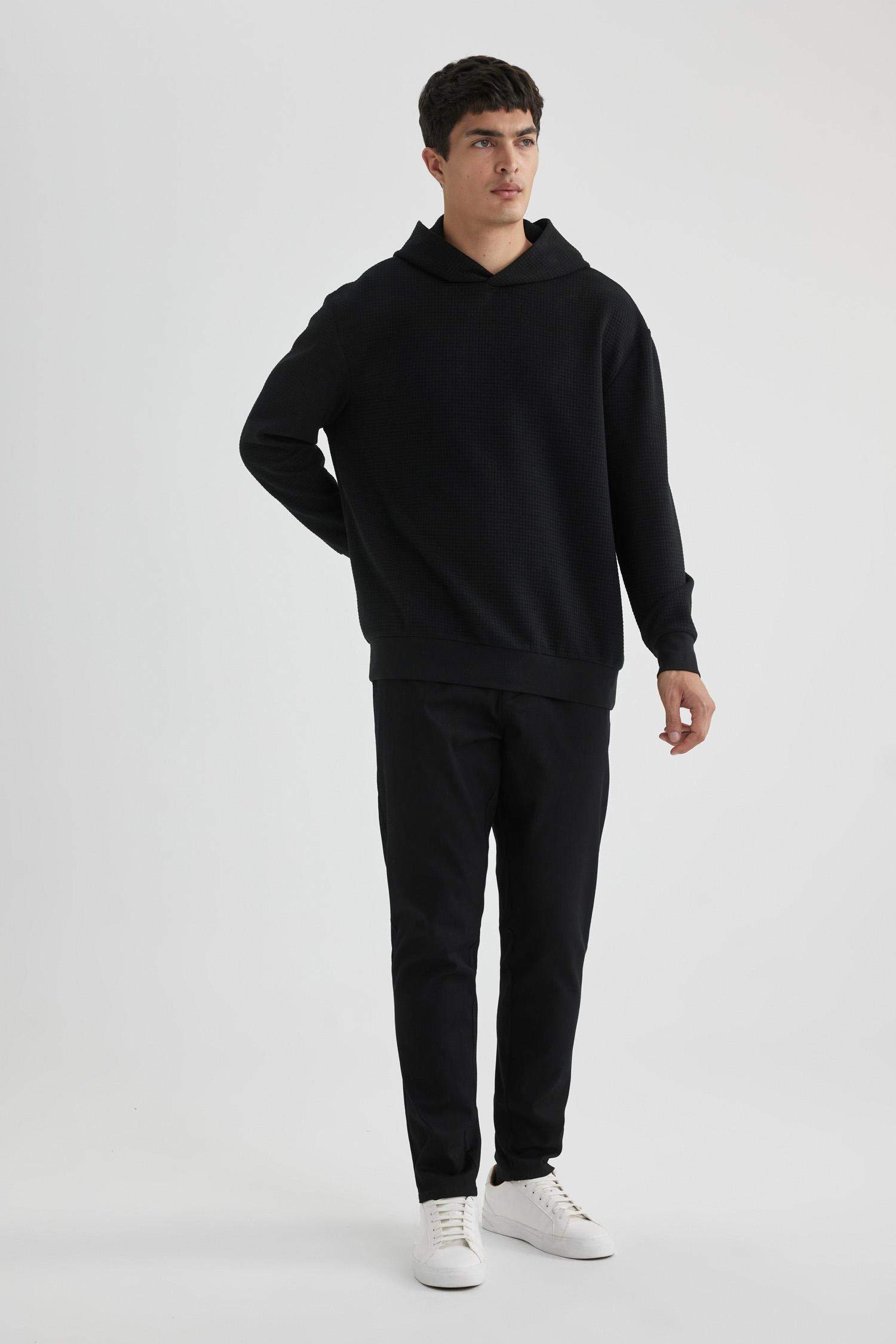 Oversize Fit Long Sleeve Sweatshirt