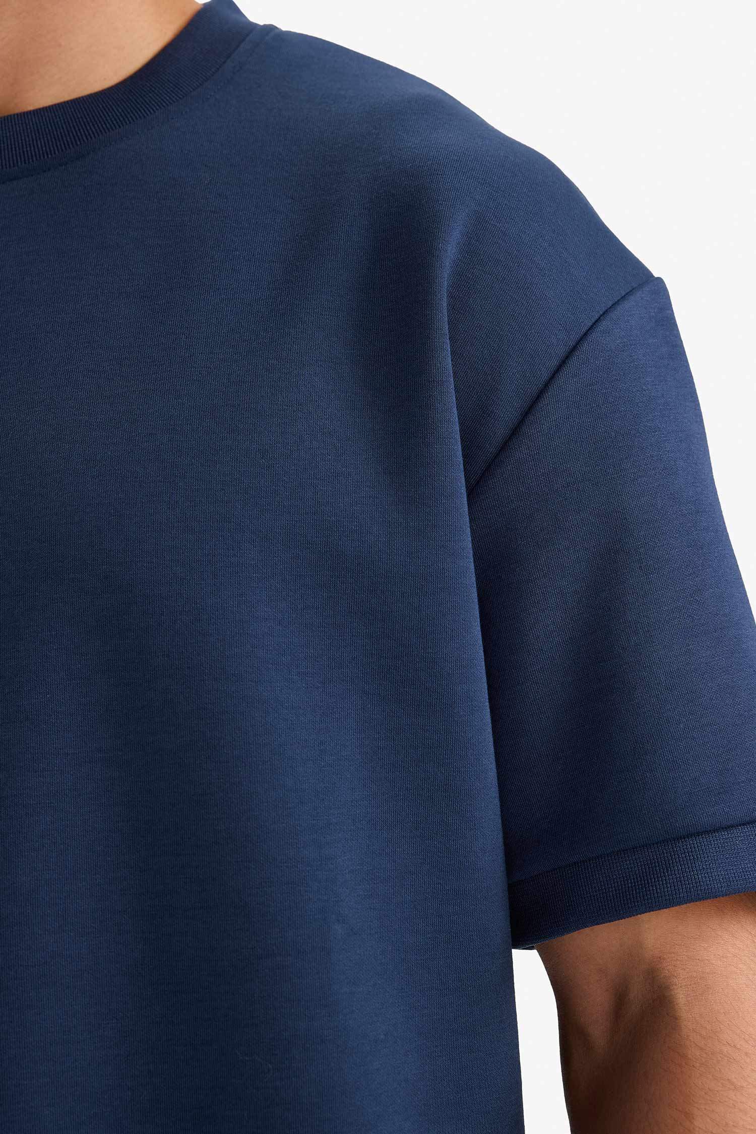 Oversize Fit Crew Neck Short Sleeve T-Shirt