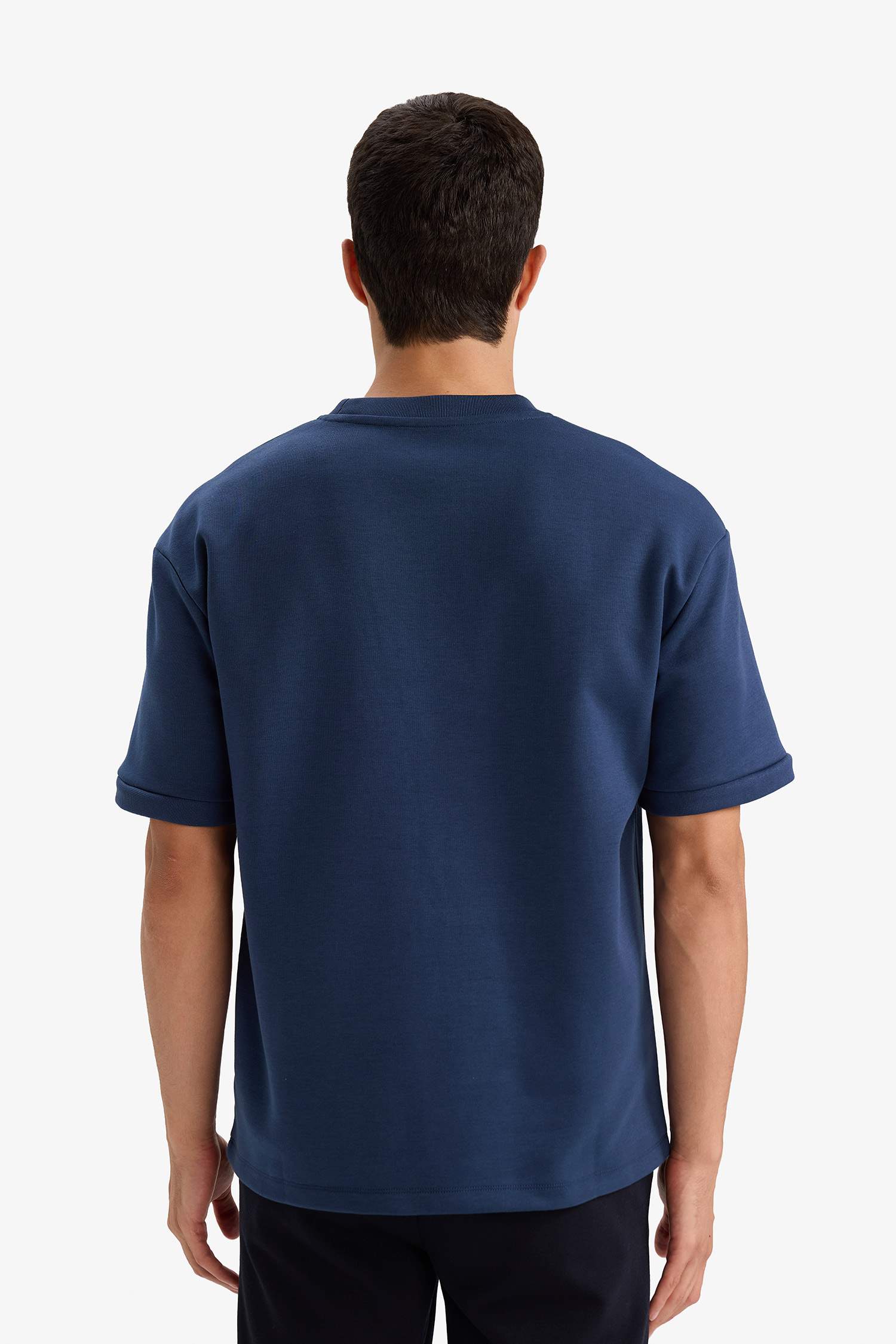 Oversize Fit Crew Neck Short Sleeve T-Shirt