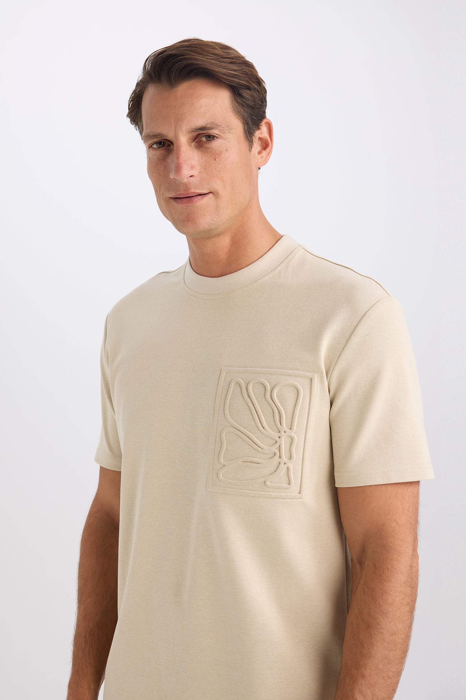 Regular Fit Crew Neck Short Sleeve T-Shirt