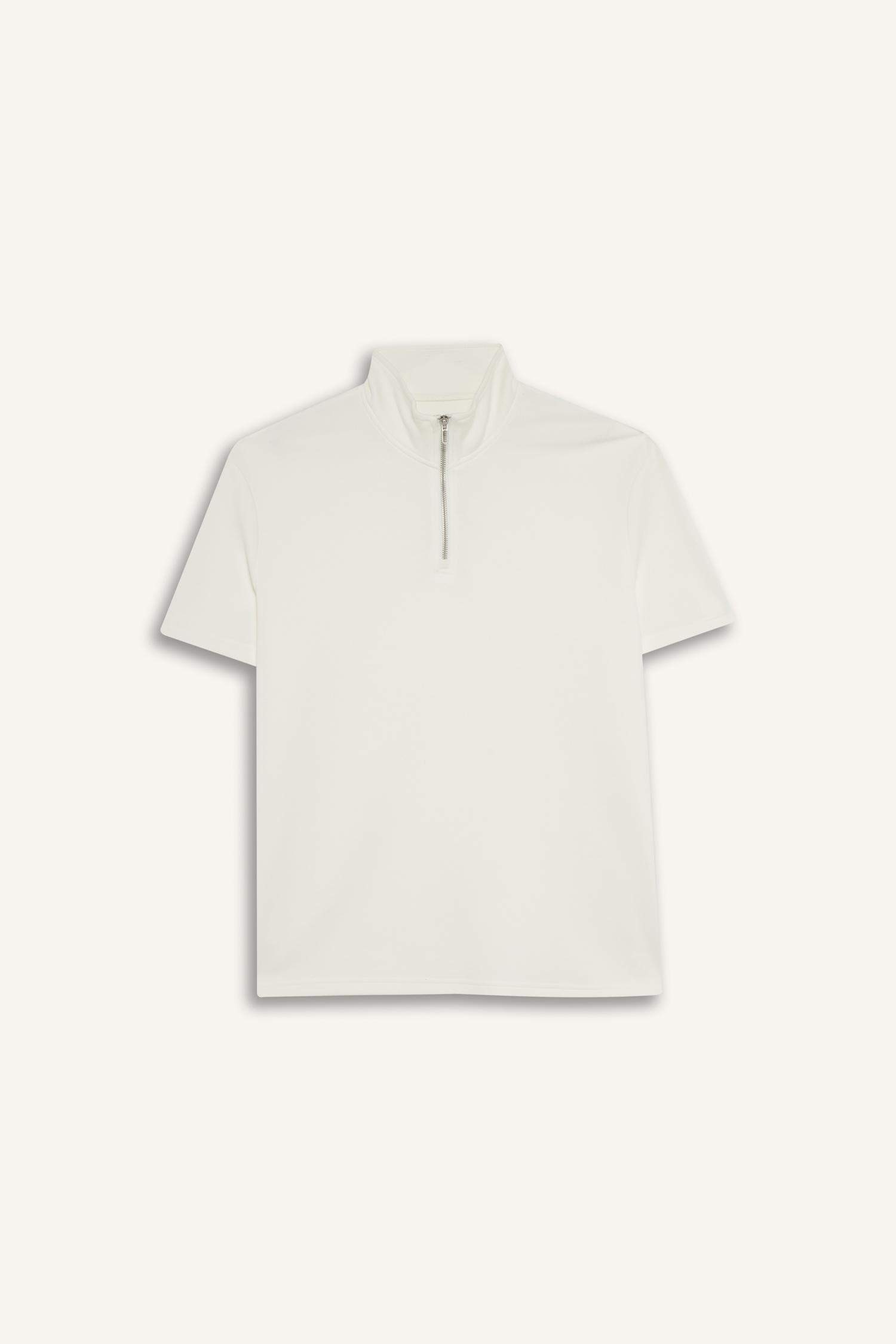 تيشيرت نص ردن قصة عادية بياخة عالية بسحاب