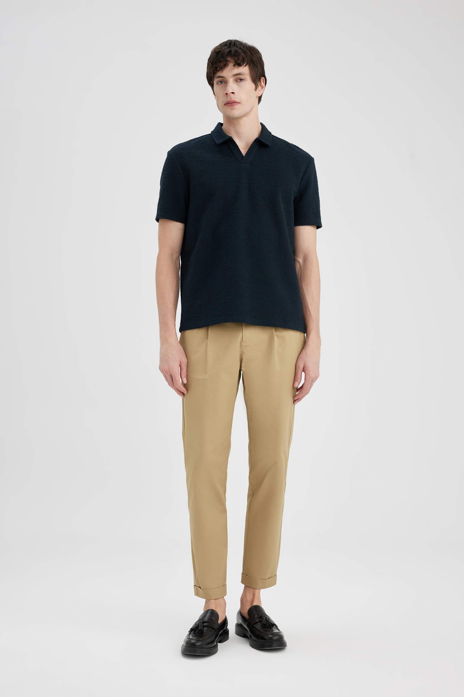 Regular Fit Short Sleeve Polo T-Shirt