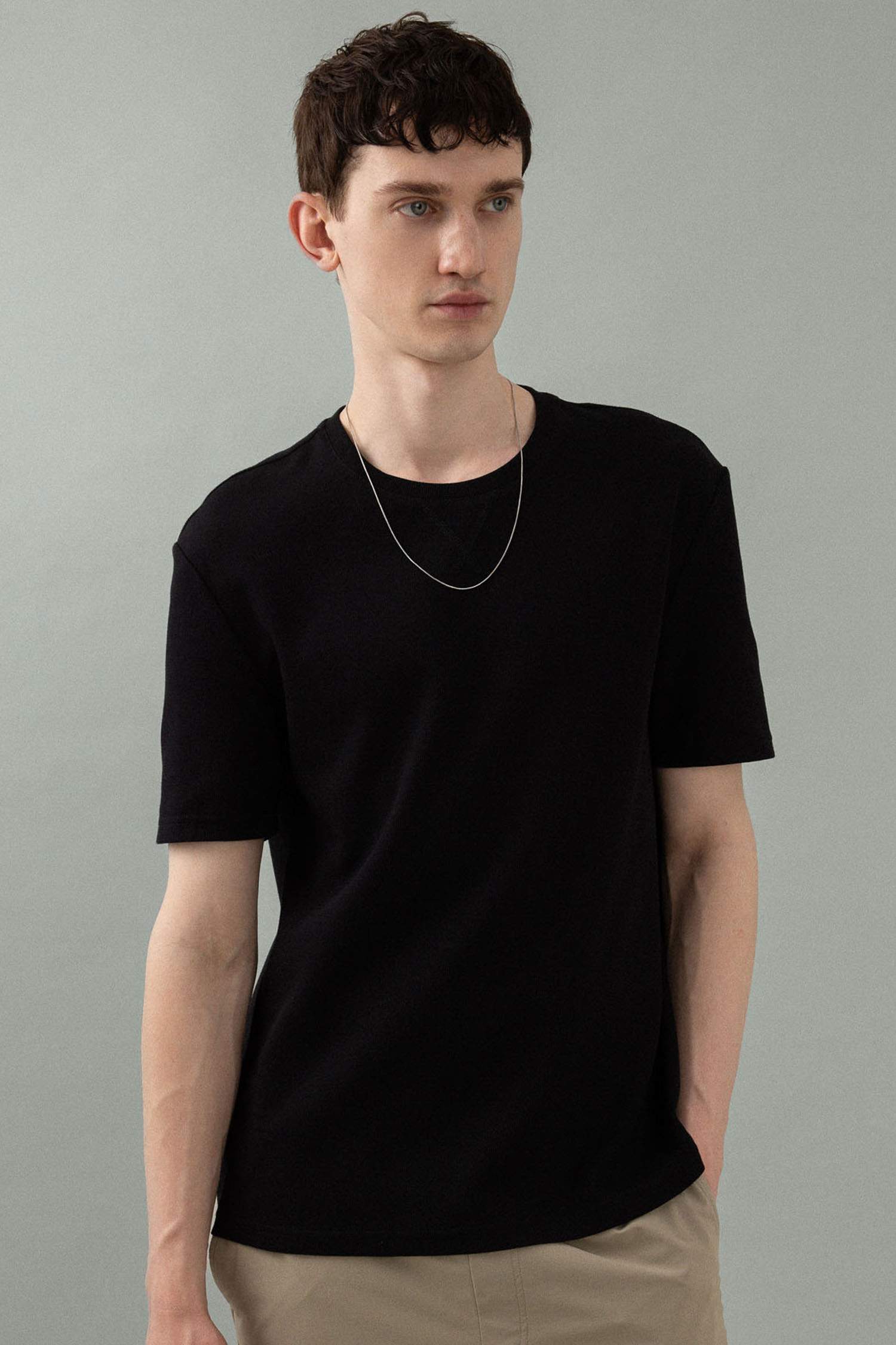 Regular Fit Crew Neck Short Sleeve T-Shirt