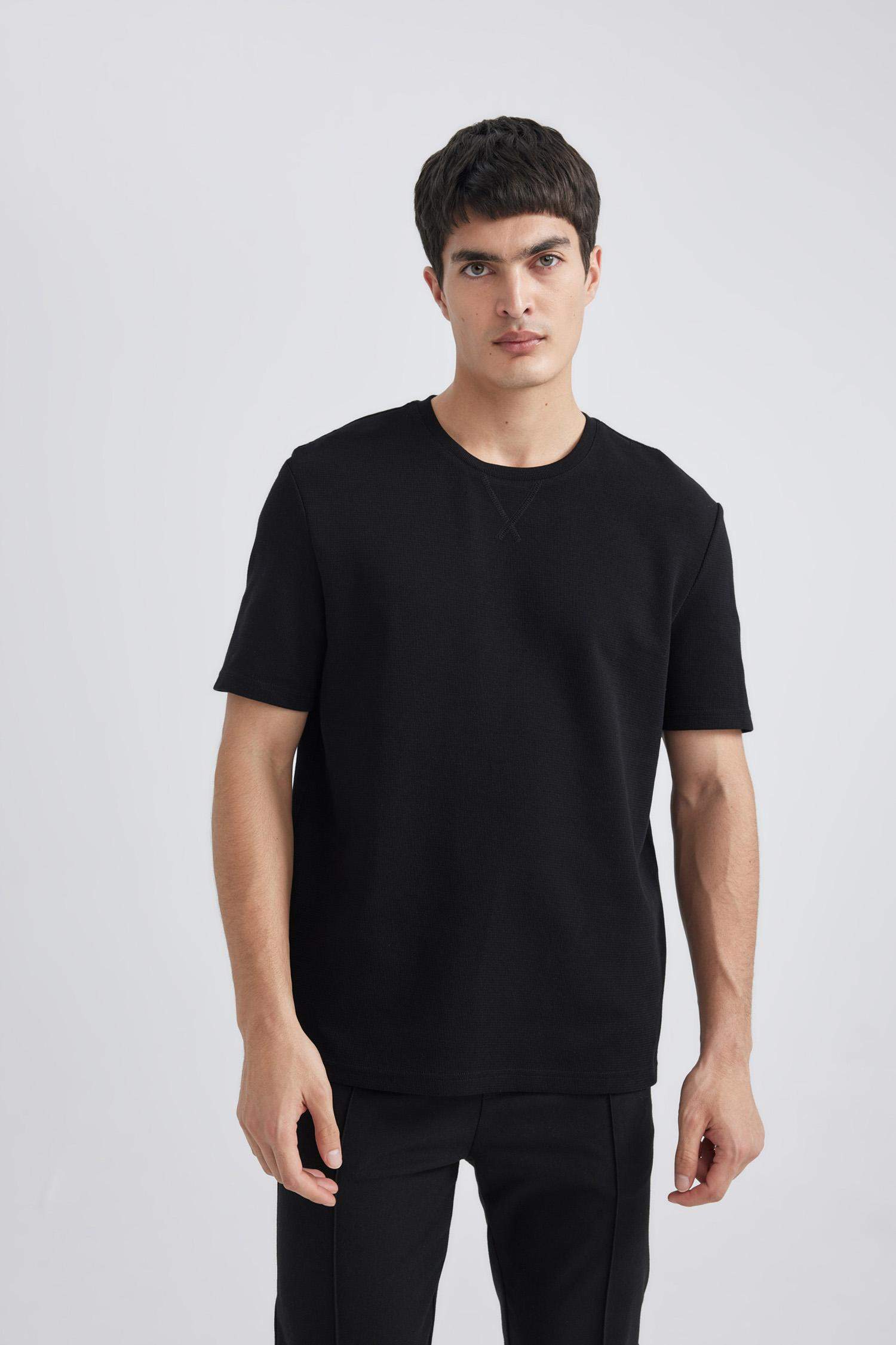 Regular Fit Crew Neck Short Sleeve T-Shirt