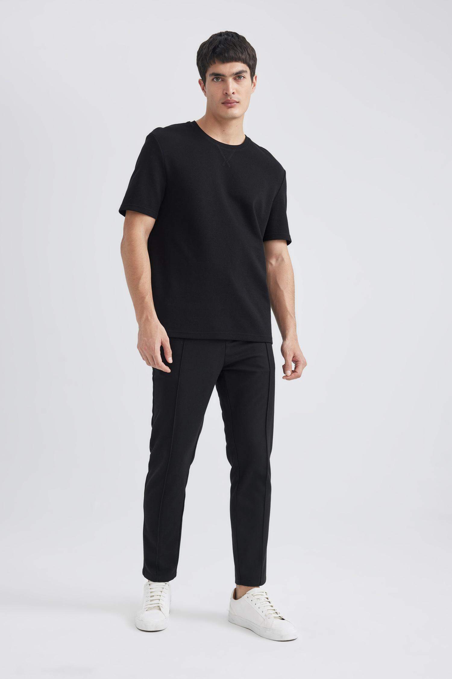 Regular Fit Crew Neck Short Sleeve T-Shirt