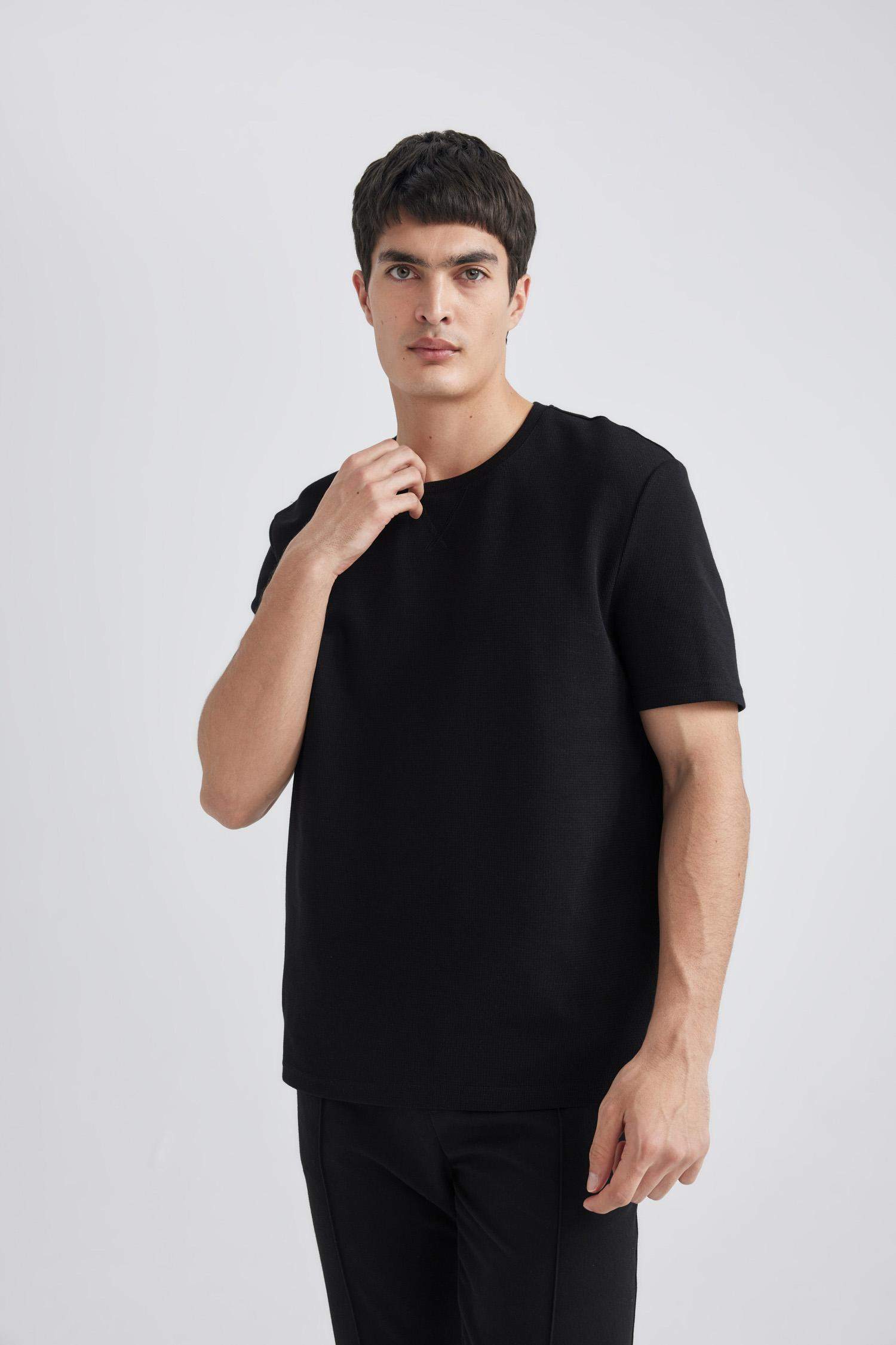Regular Fit Crew Neck Short Sleeve T-Shirt