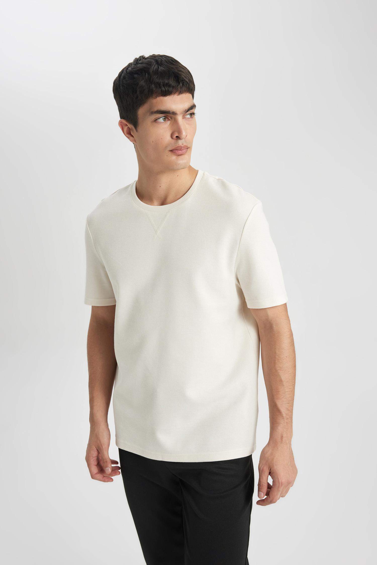 Regular Fit Crew Neck Short Sleeve T-Shirt