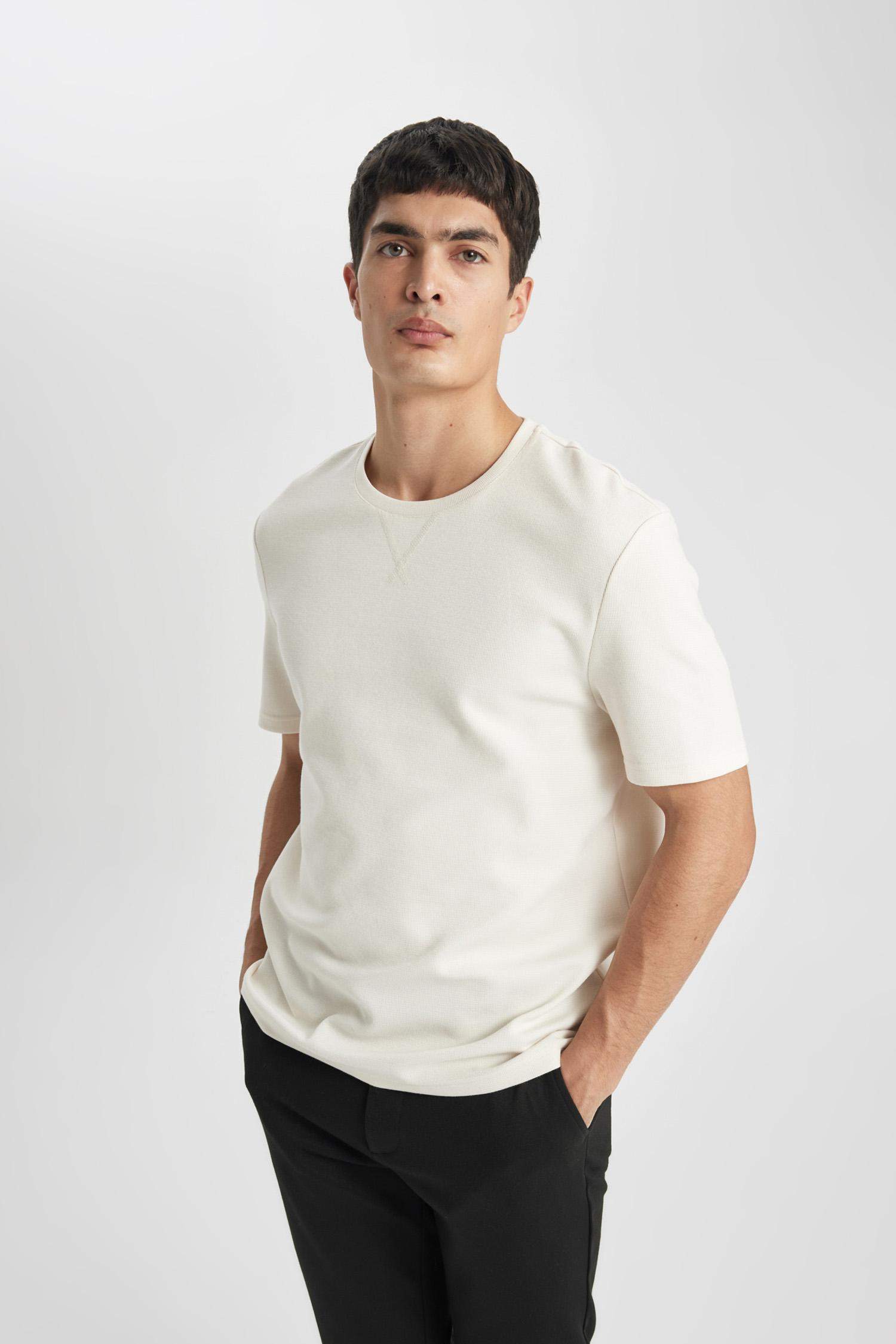 Regular Fit Crew Neck Short Sleeve T-Shirt