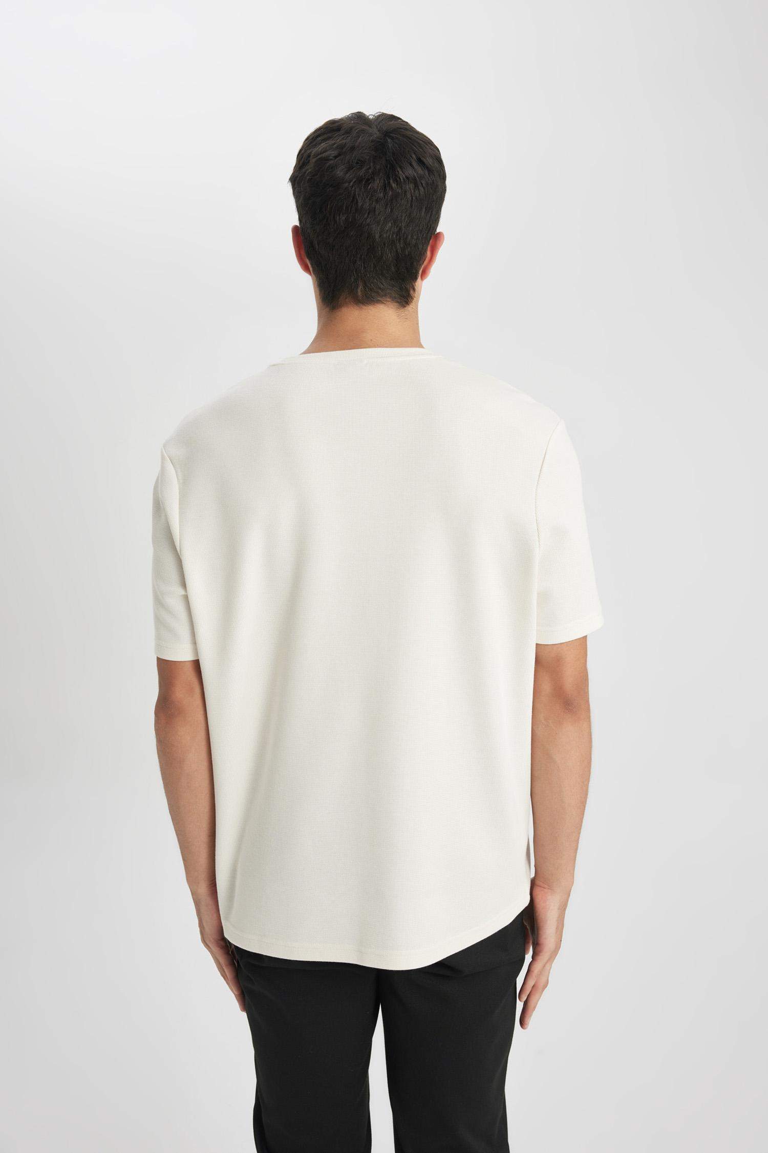 Regular Fit Crew Neck Short Sleeve T-Shirt