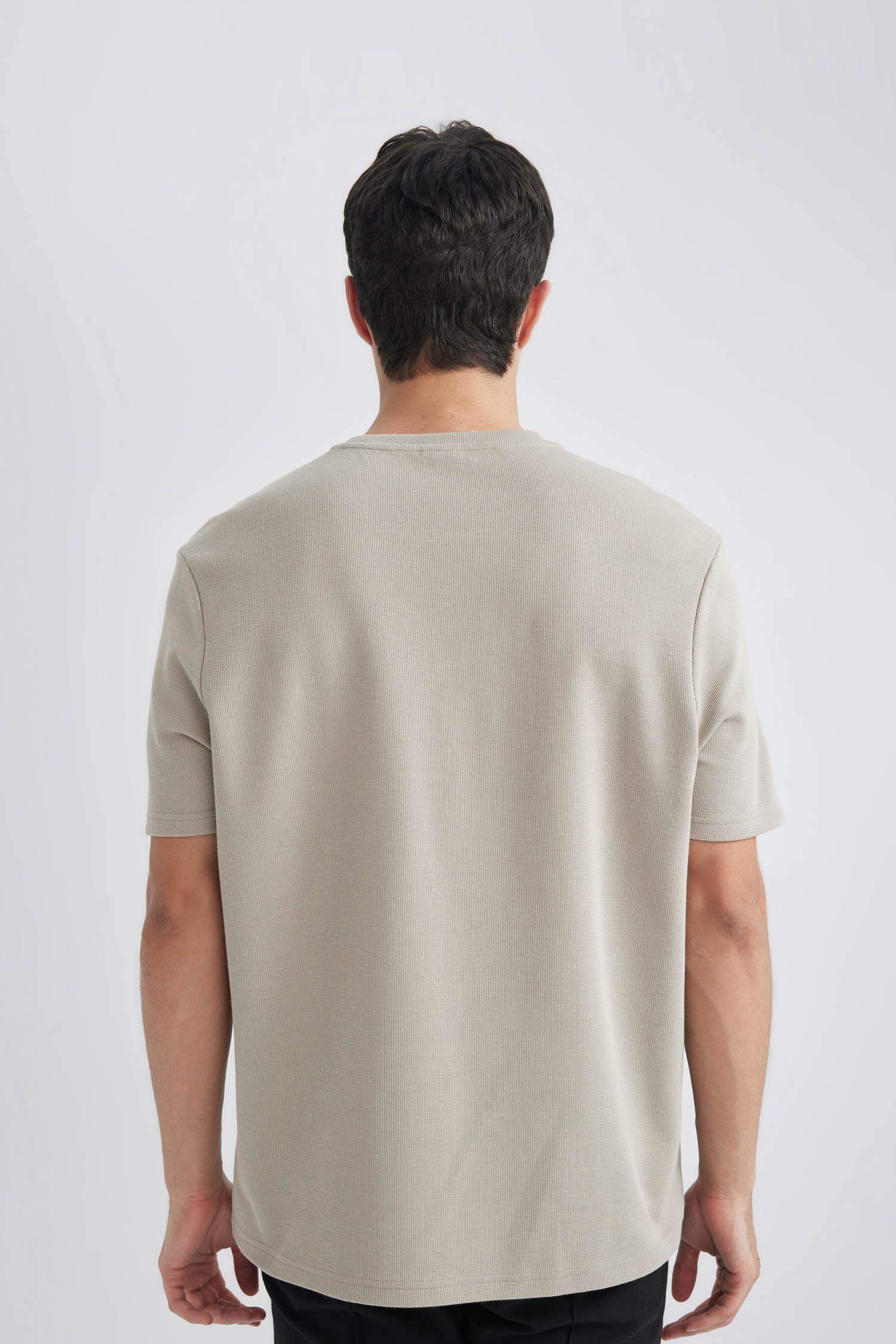 Regular Fit Crew Neck Short Sleeve T-Shirt