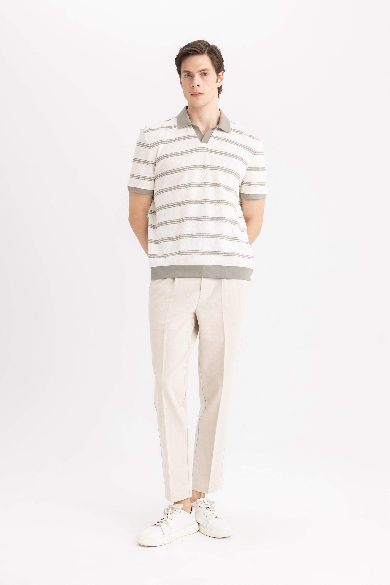 تيشيرت بولو كريب قصة عادية