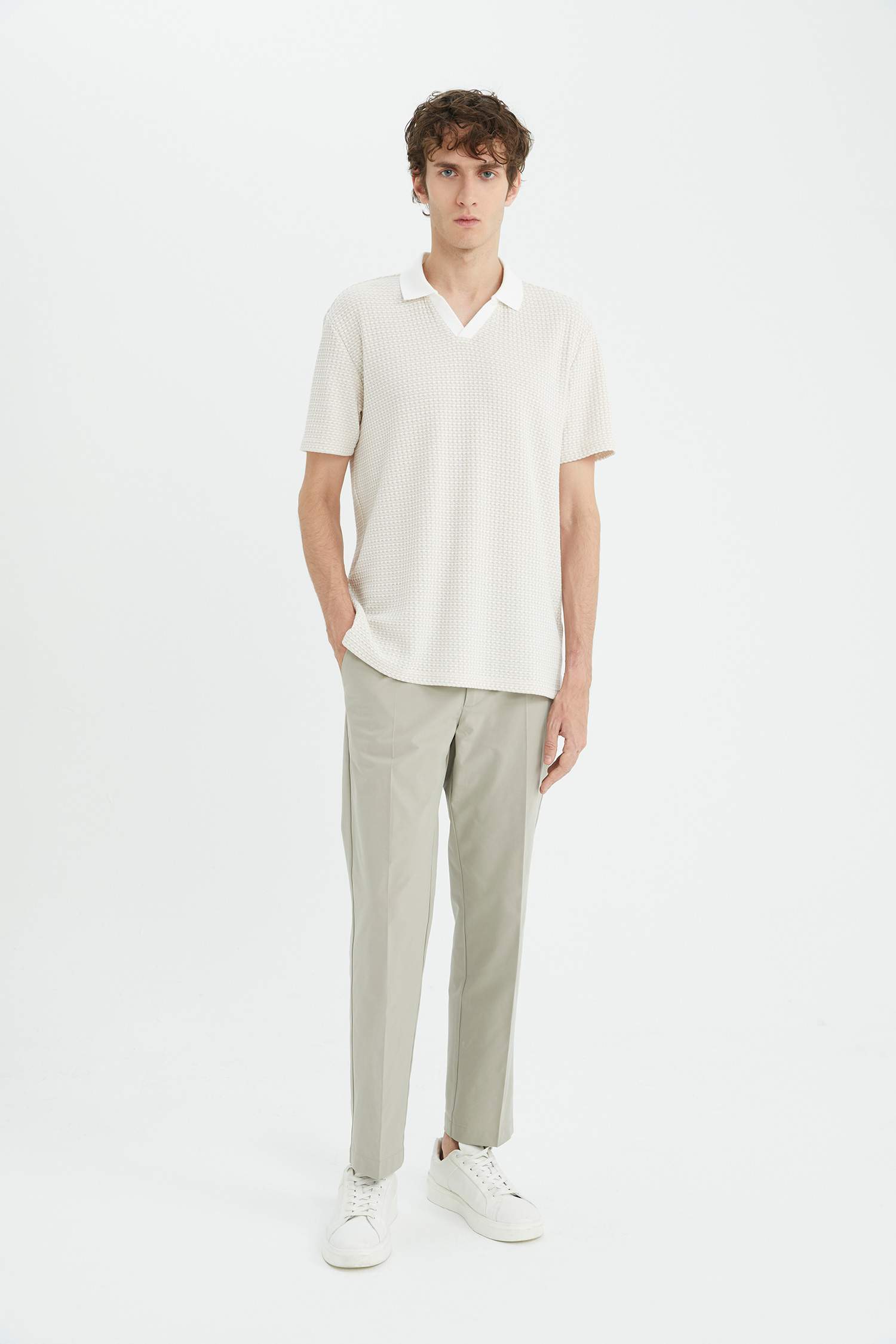 Regular Fit Polo Yaka Kısa Kollu Tişört