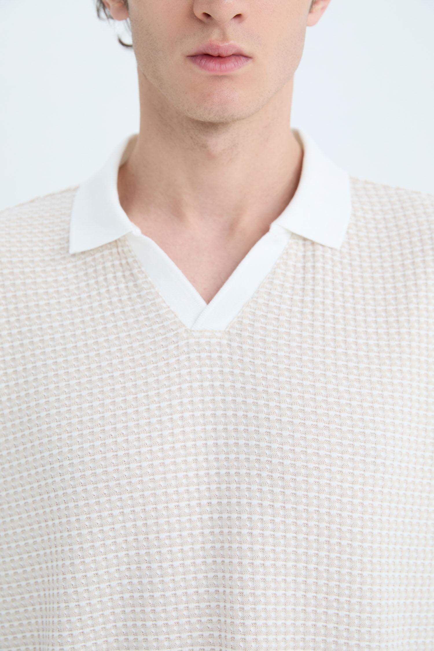 Regular Fit Polo Yaka Kısa Kollu Tişört