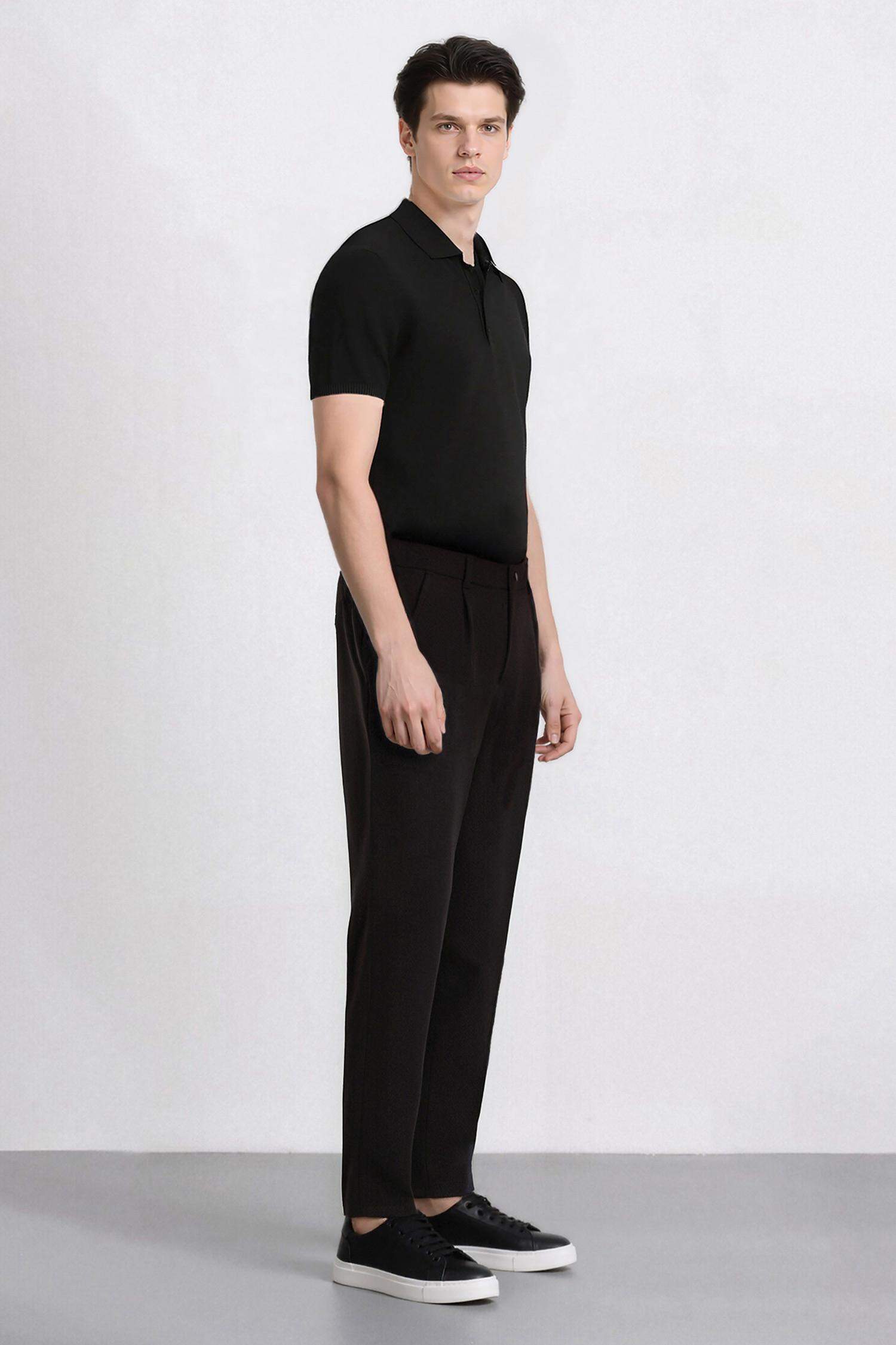 Jogger Düz Paça Her Yöne Esneyen Yazlık Kumaş Pantolon