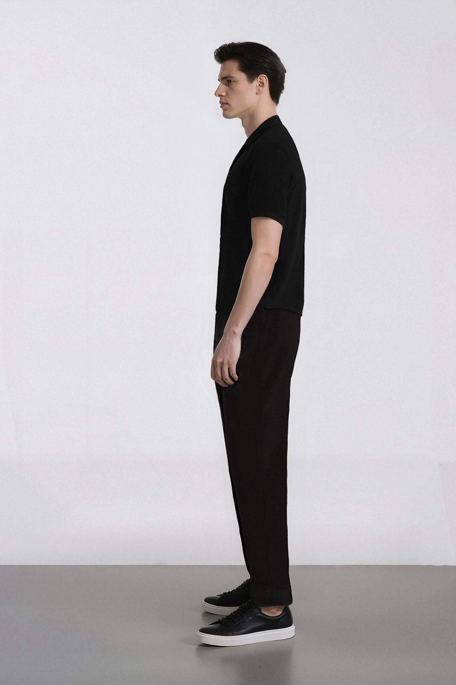 Jogger Düz Paça Her Yöne Esneyen Yazlık Kumaş Pantolon