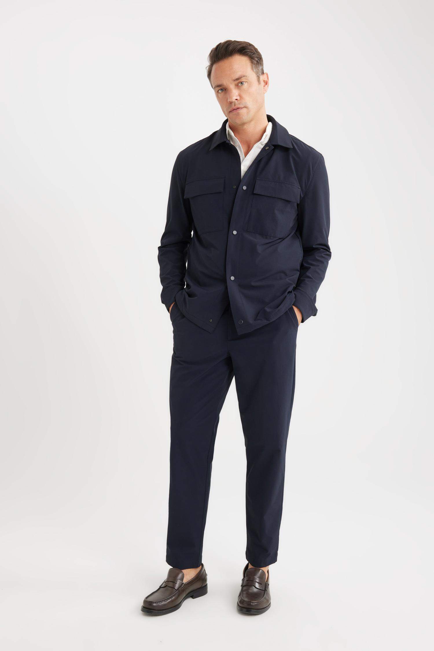 Jogger Düz Paça Her Yöne Esneyen Yazlık Kumaş Pantolon