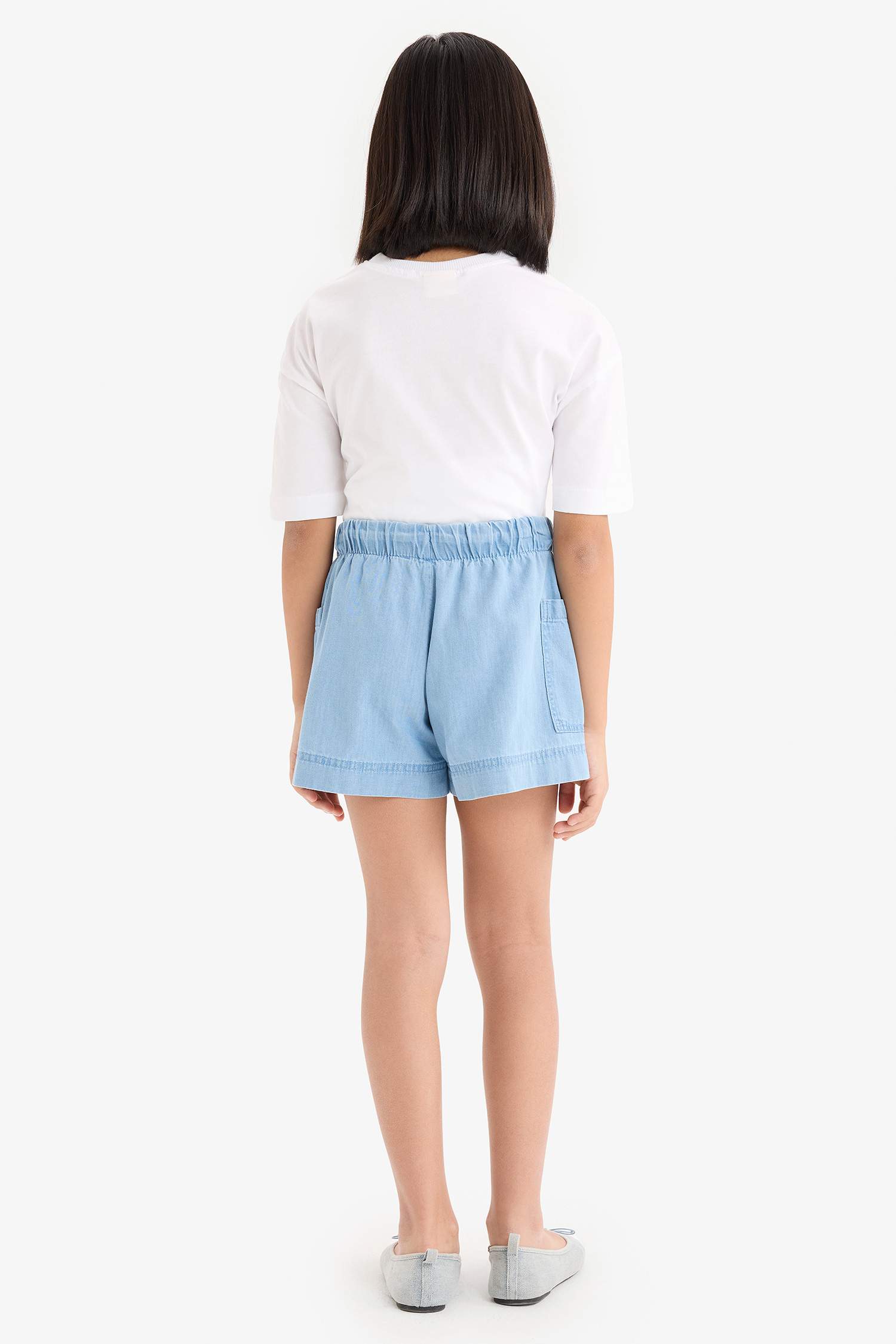 Kız Çocuk Jean Şort