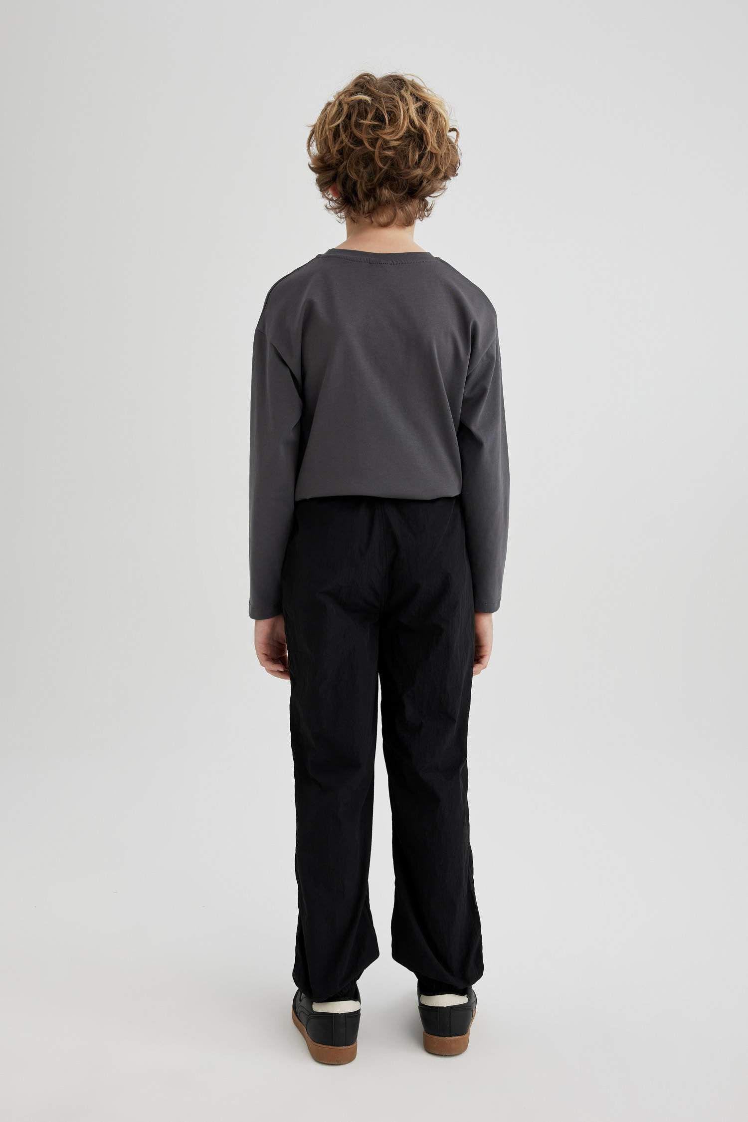 Boy Jogger Parachute Pants