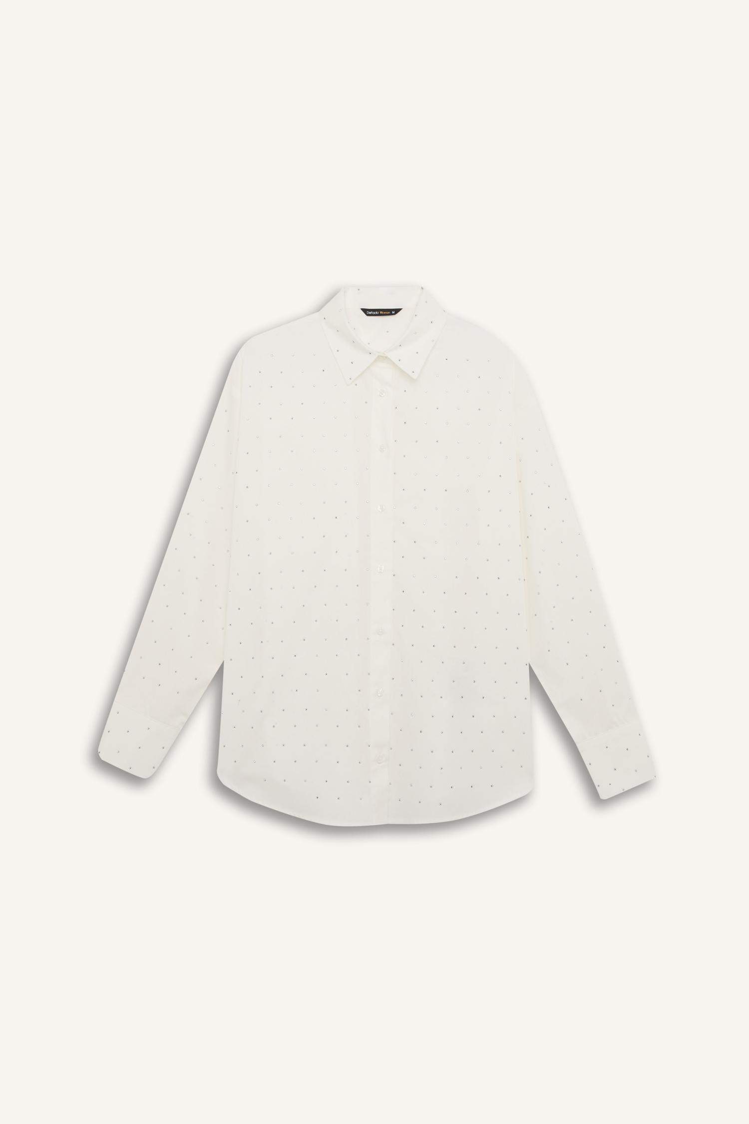 Oversize Geniş Kalıp Poplin Uzun Kollu Gömlek