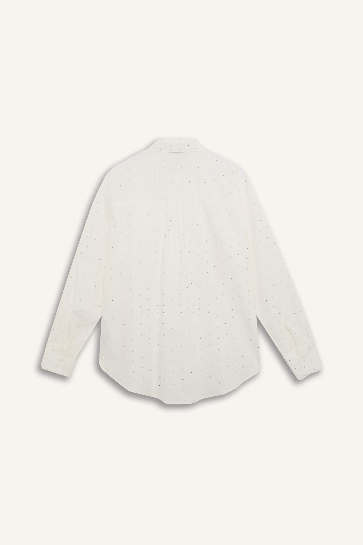 Oversize Geniş Kalıp Poplin Uzun Kollu Gömlek