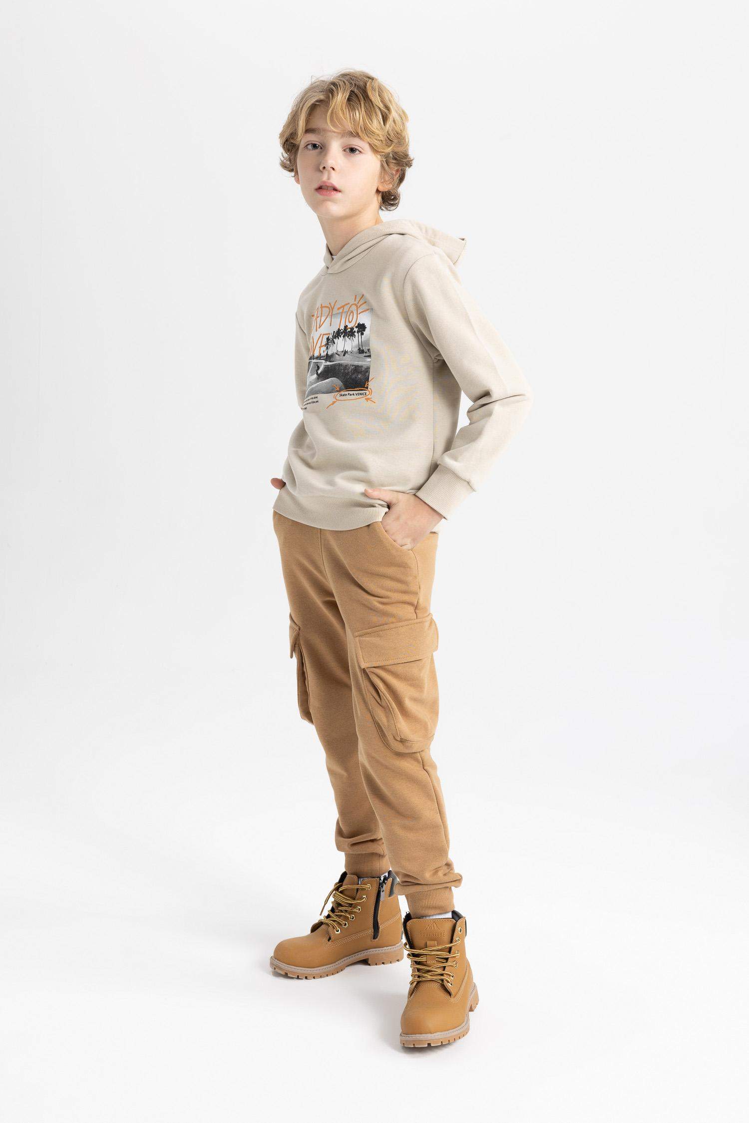 Boy Cargo Pocket Trousers
