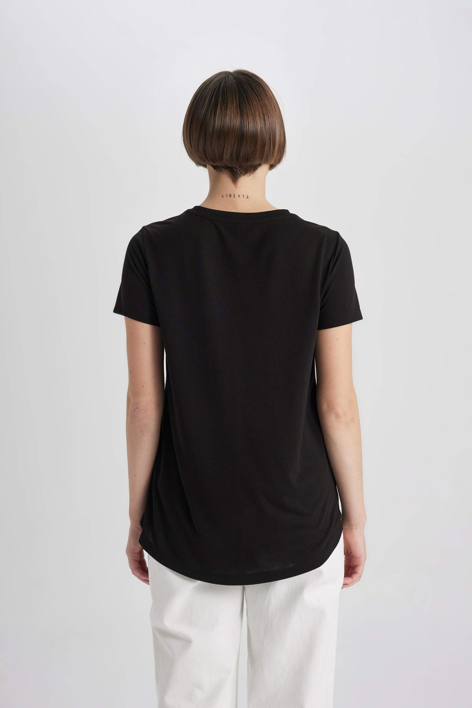 Футболка свободного кроя с леопардовым принтом