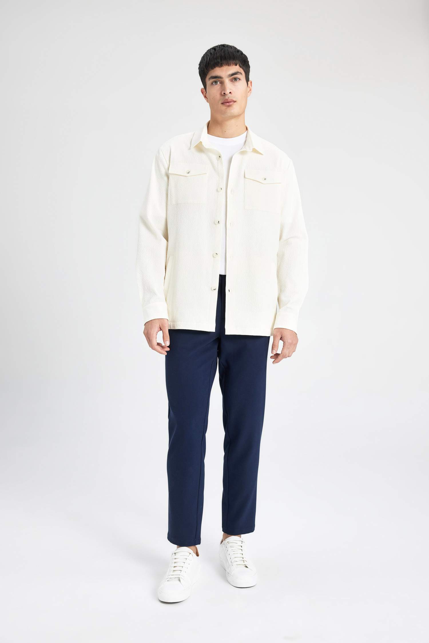 Куртка-рубашка стандартного кроя