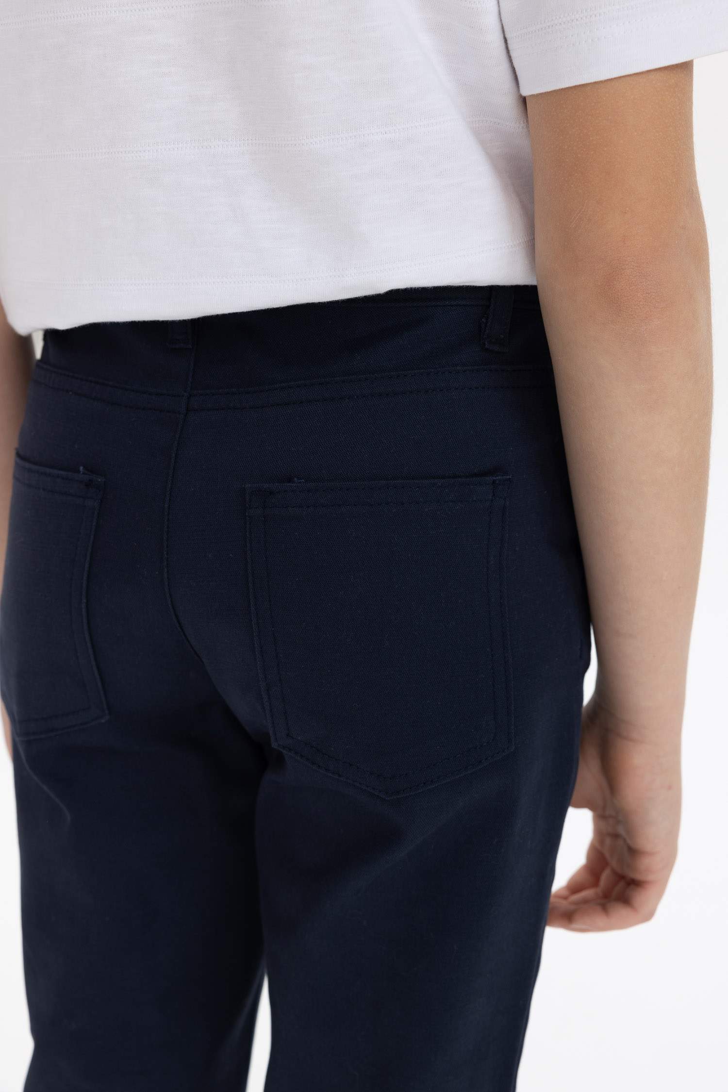 Erkek Çocuk Standart Paça Keten Görünümlü Pantolon