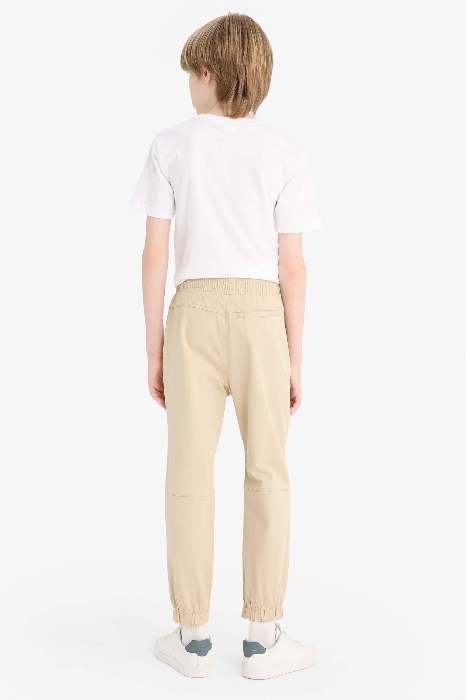 سروال أولاد من جبردين بخصر و ساق مطاطي