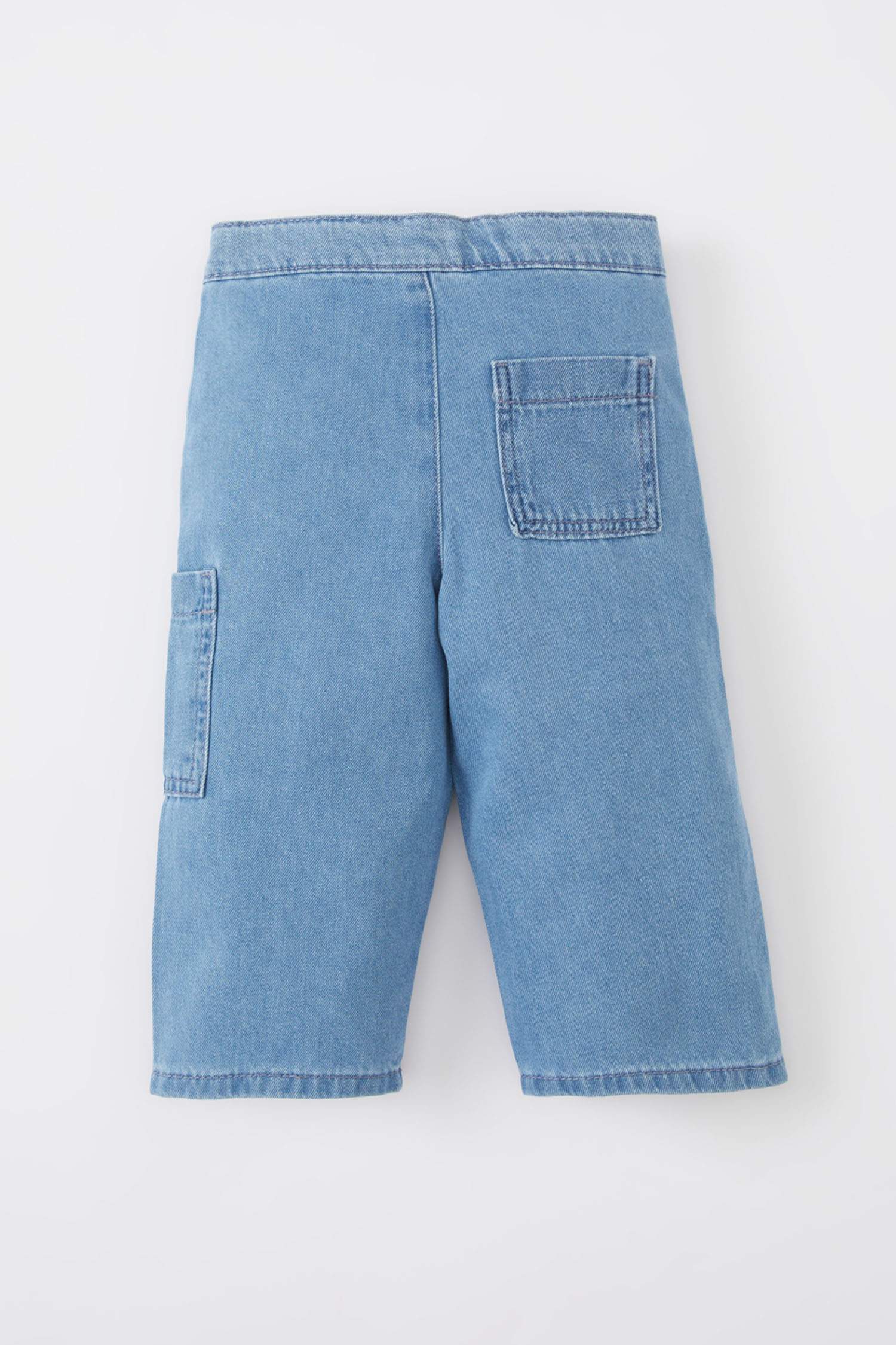 بنطلون جينز بيبي اولادي بيزك قصة عادية بجيب