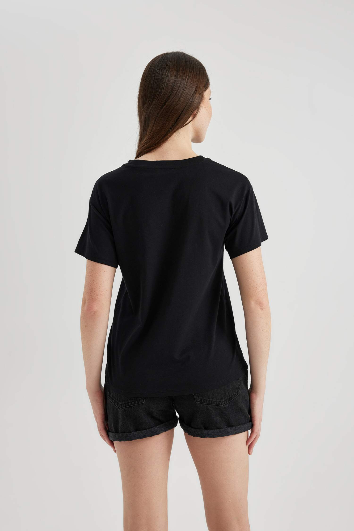 T-Shirt imprimé Coupe Régulière Col Ras Du Cou