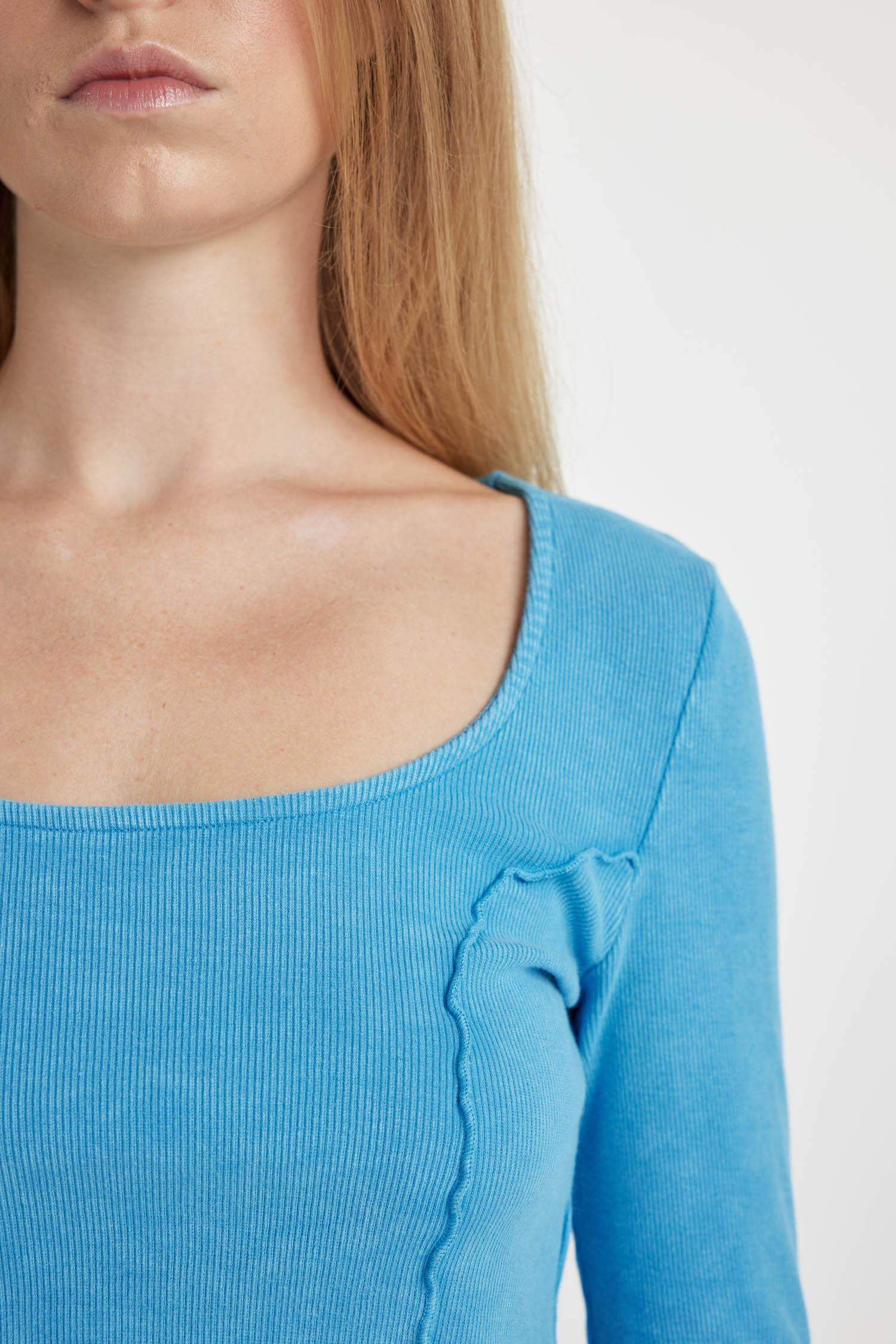 Coool тоқылған Ұзын жеңді футболка