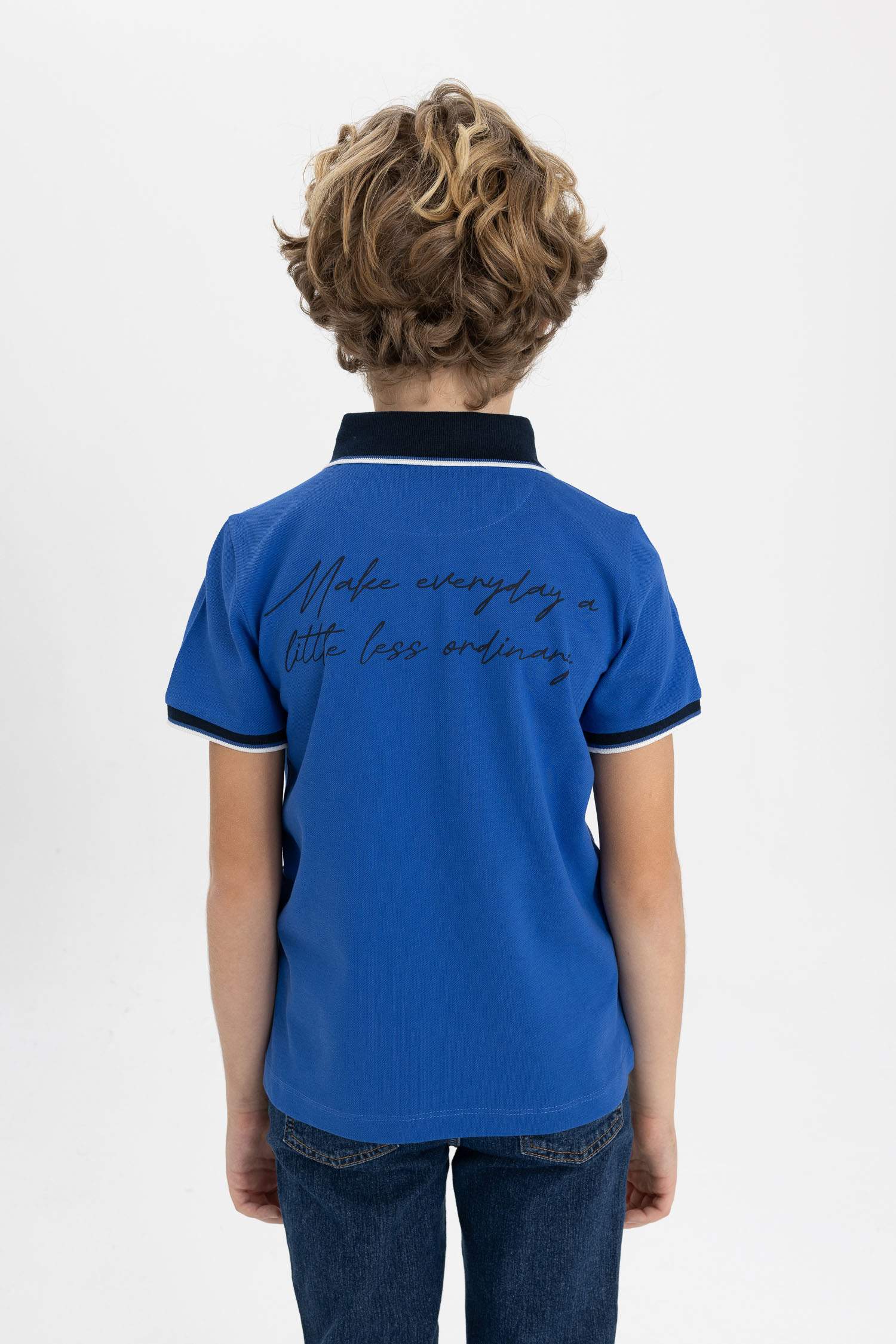 Boy Pique Short Sleeve Polo T-Shirt