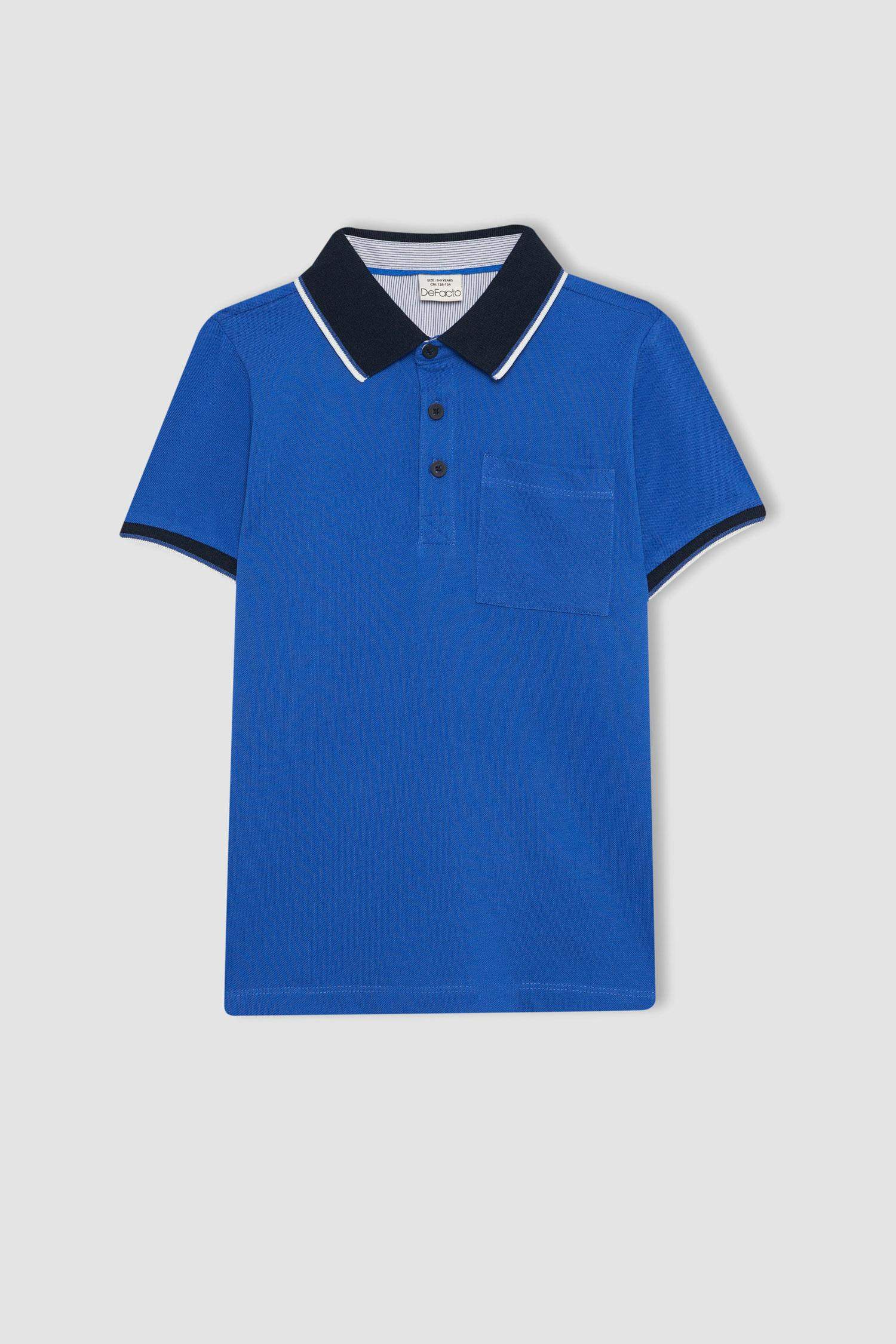 Boy Pique Short Sleeve Polo T-Shirt